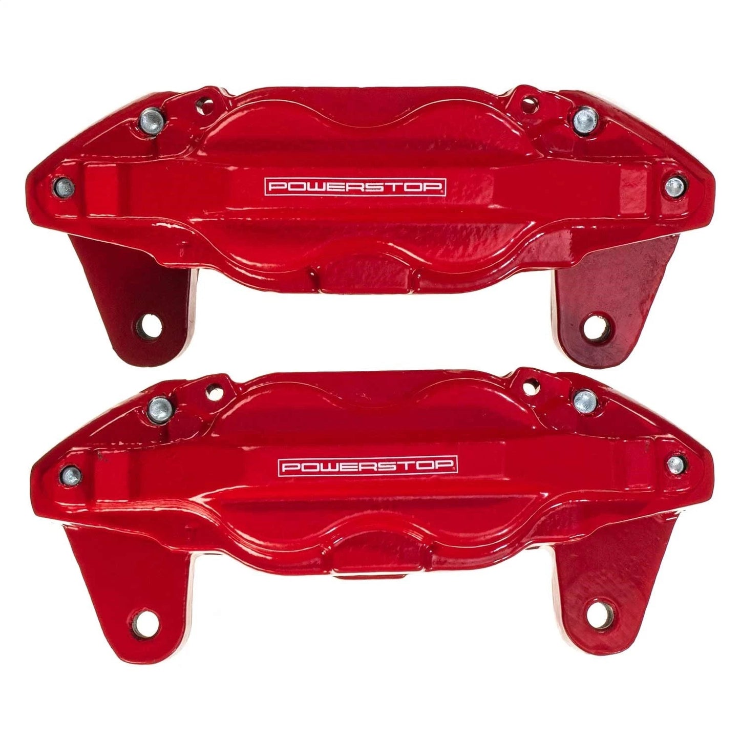 Power Stop 08-15 Toyota Sequoia Front Red Calipers w/o Brackets - Pair