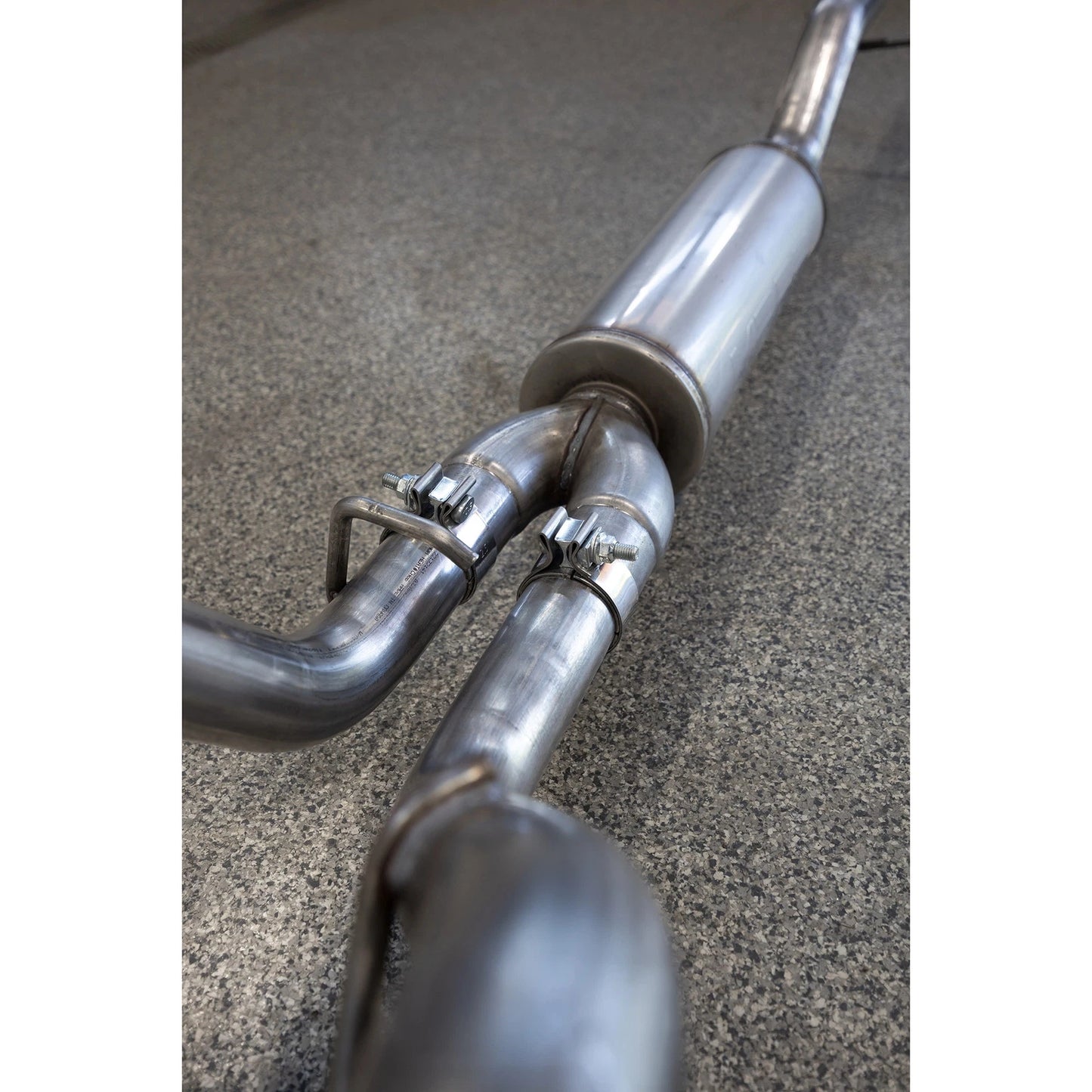 MBRP 21-25 Cadillac Escalade 6.2L (Excl V-Series) T304 2.5in Dual Split Rear 3in Cat Back Exhaust