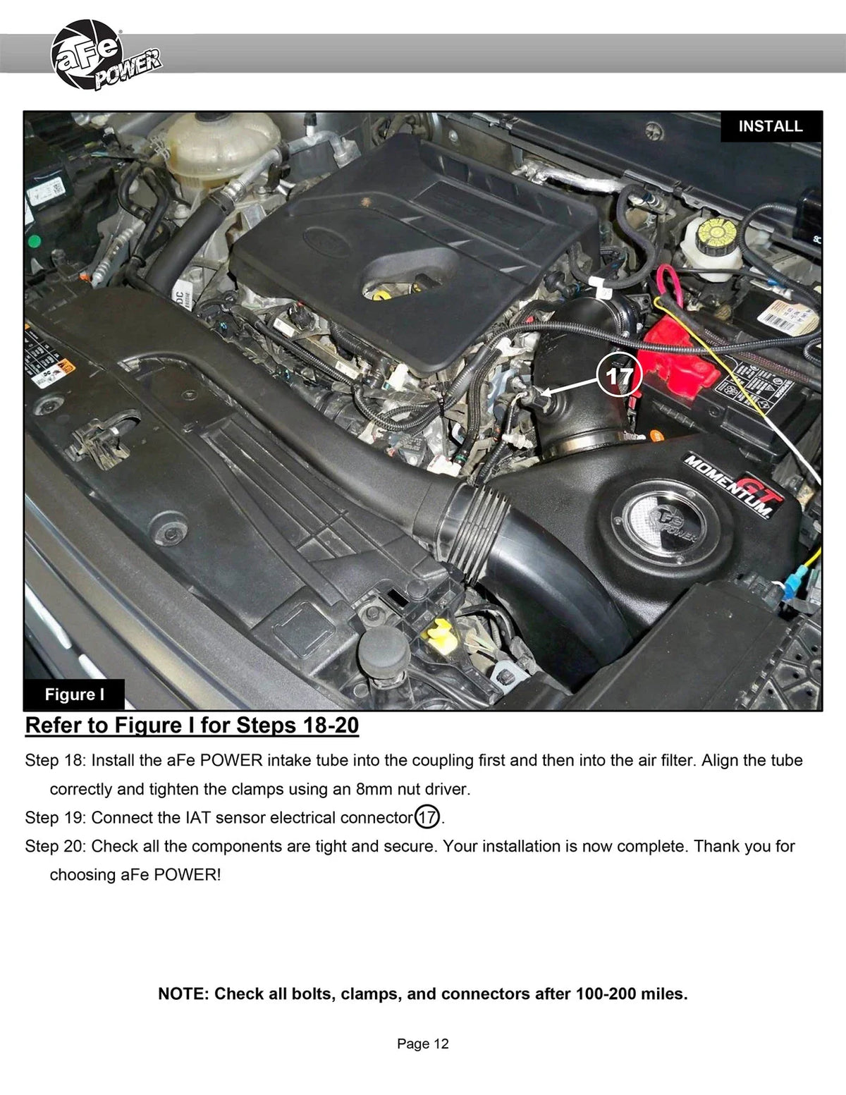 aFe Power 2021 Ford Bronco Sport L3-1.5L (t) Momentum GT Cold Air Intake System w/ Pro 5R Filter
