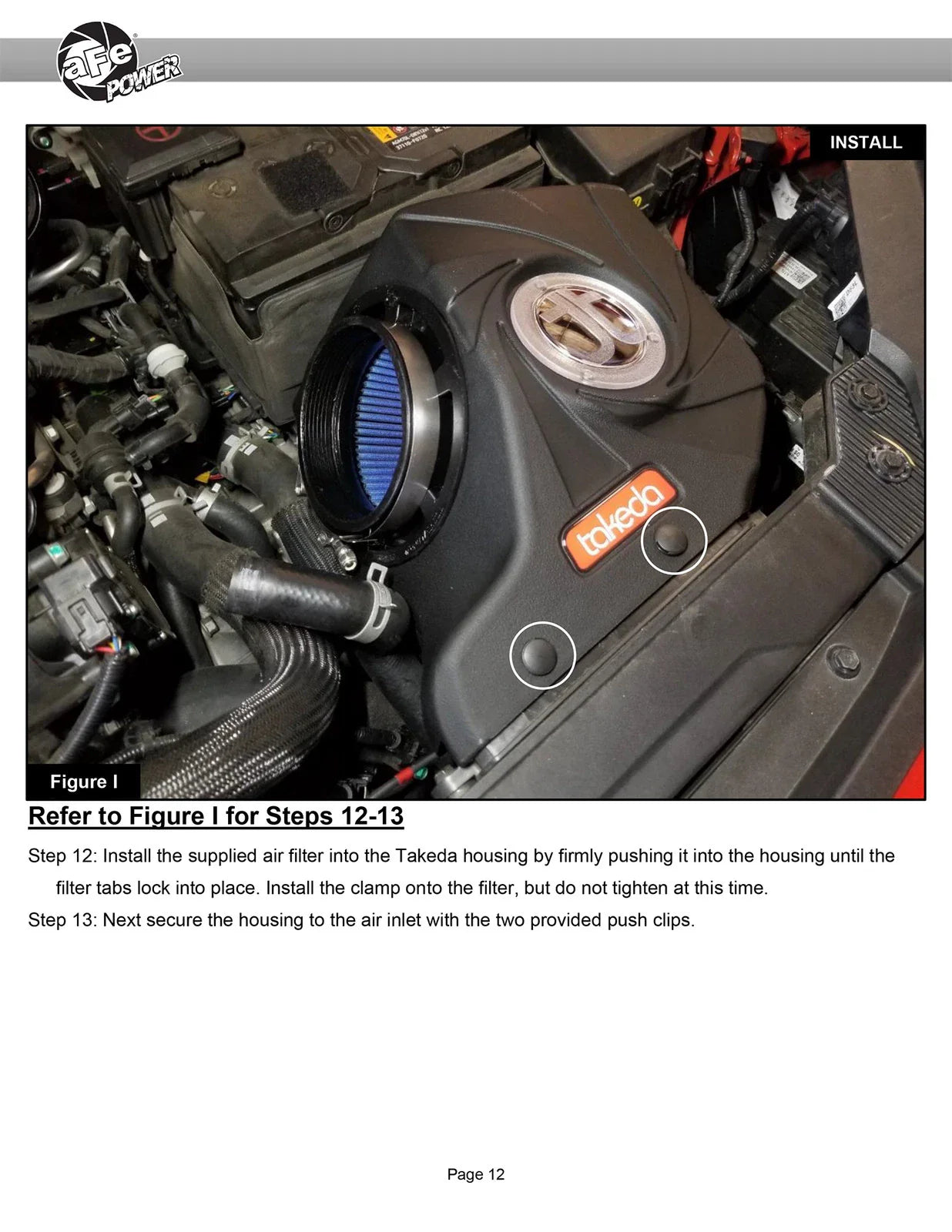 aFe 22-23 Hyundai Kona N L4 2.0L(t) Takeda Momentum Cold Air Intake System w/ Pro DRY S Filter