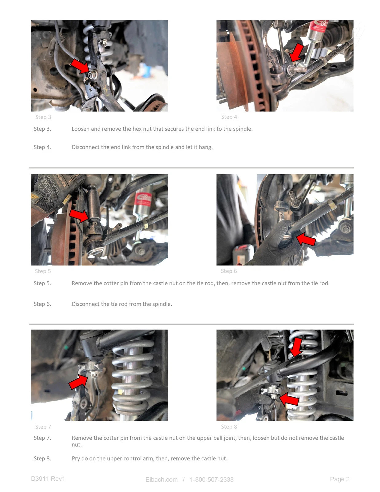 Eibach 03-09 Lexus GX470 Front Pro-Truck Coilover 2.0