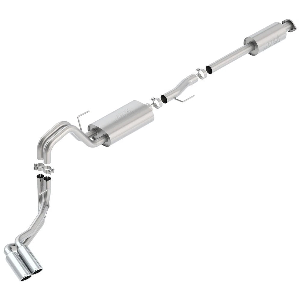 Borla 15-16 Ford F-150 3.5L EcoBoost Ext. Cab Std. Bed Catback Exhaust S-Type Truck Side Exit