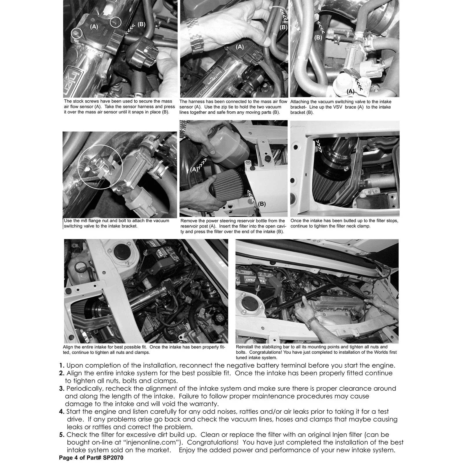 Injen 00-04 MR2 Spyder 1.8L 4 Cyl. Polished Short Ram Intake