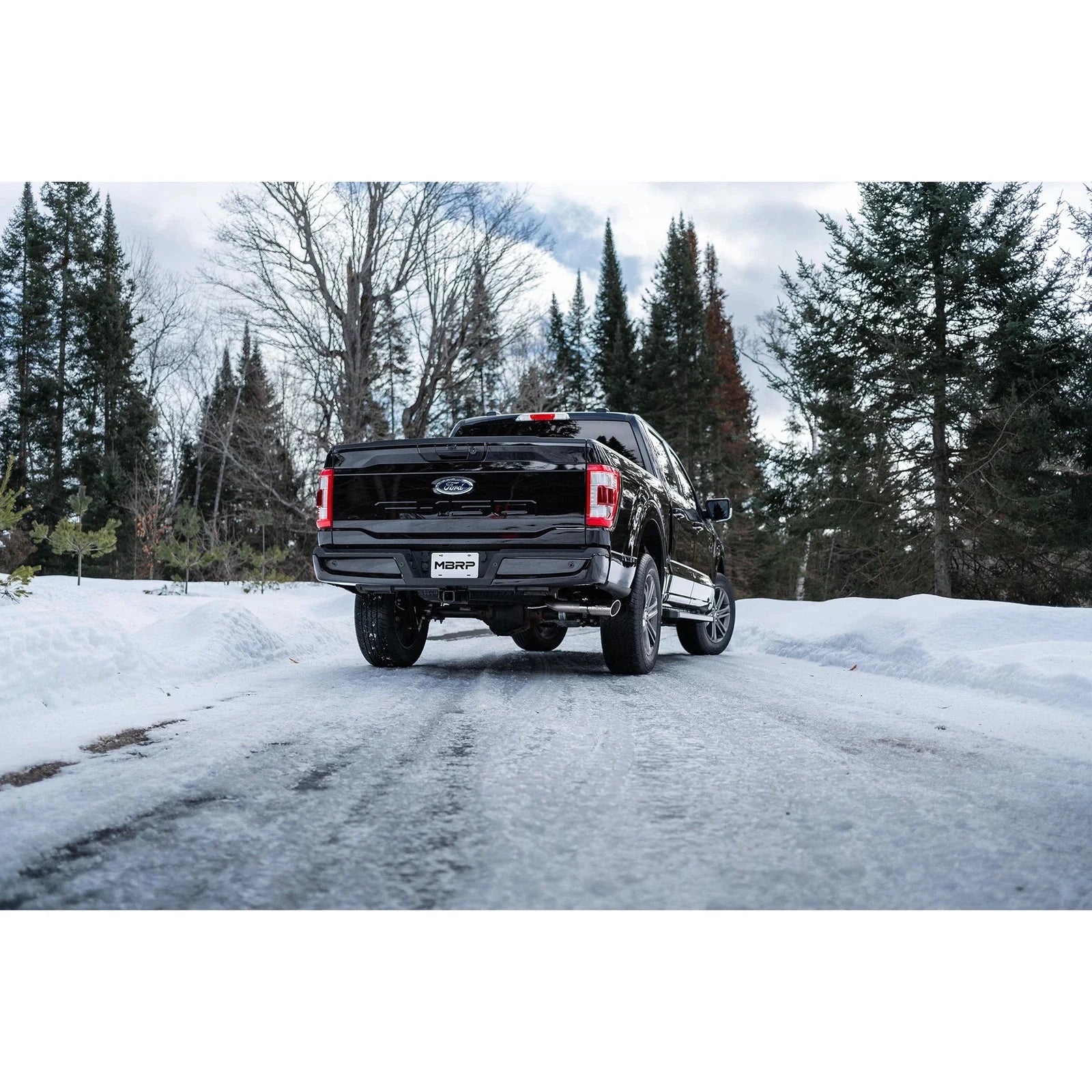 MBRP 2021+ F-150 2.7L/ 3.5L Ecoboost, 5.0L Single Side 3in T304 Catback Exhaust