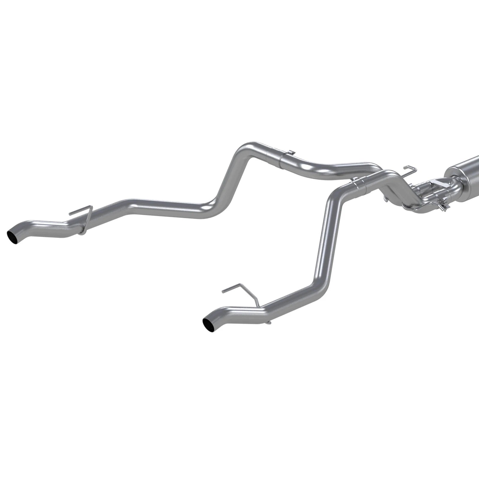 MBRP 19-Up Chevy Silverado 1500 6.2L 2.5in Catback Dual Rear Exit T304 SS