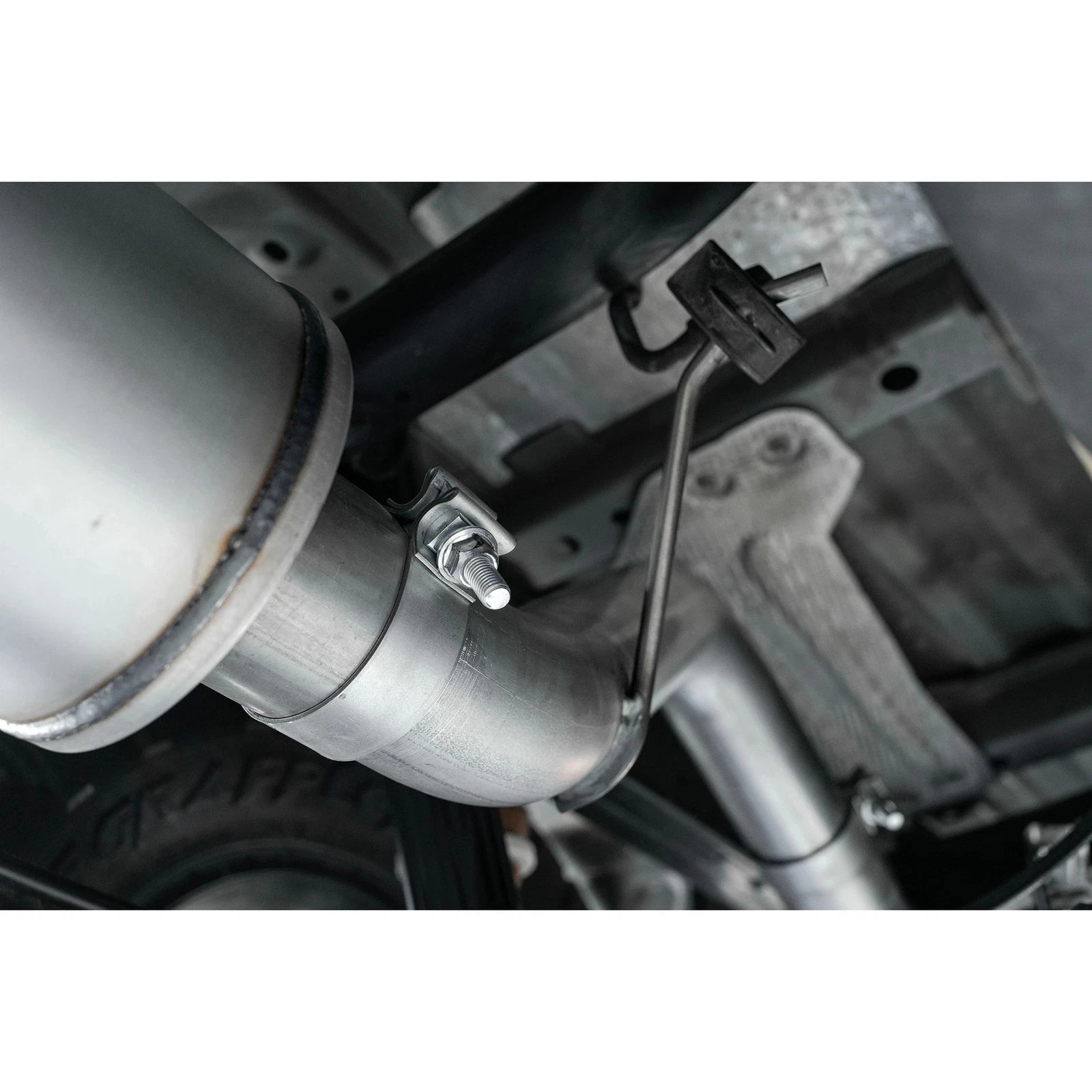 MBRP 2019 Ford Ranger Ecoboost 2.3L 4in OD Tip Single Side Exit 3in AL Cat Back