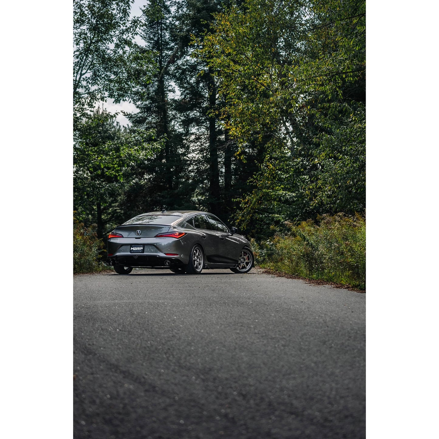 MBRP 22-24 Honda Civic SI 1.5L T304 SS 3in Cat-Back Exhaust 2.5in Dual Split Rear w/ CF Tips