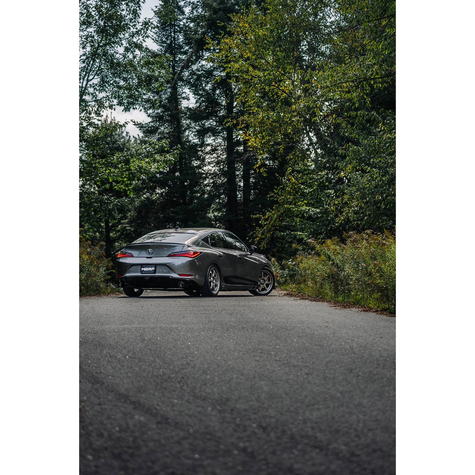MBRP 22-24 Honda Civic SI 1.5L T304 SS 3in Cat-Back Exhaust 2.5in Dual Split Rear w/ CF Tips