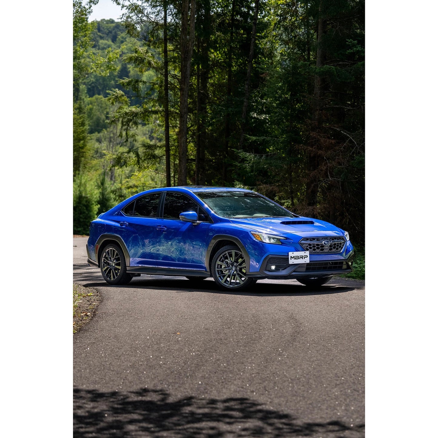 MBRP 2022+ Subaru WRX 3in Cat-Back Dual Split Rear Quad Tips Street Profile Exhaust