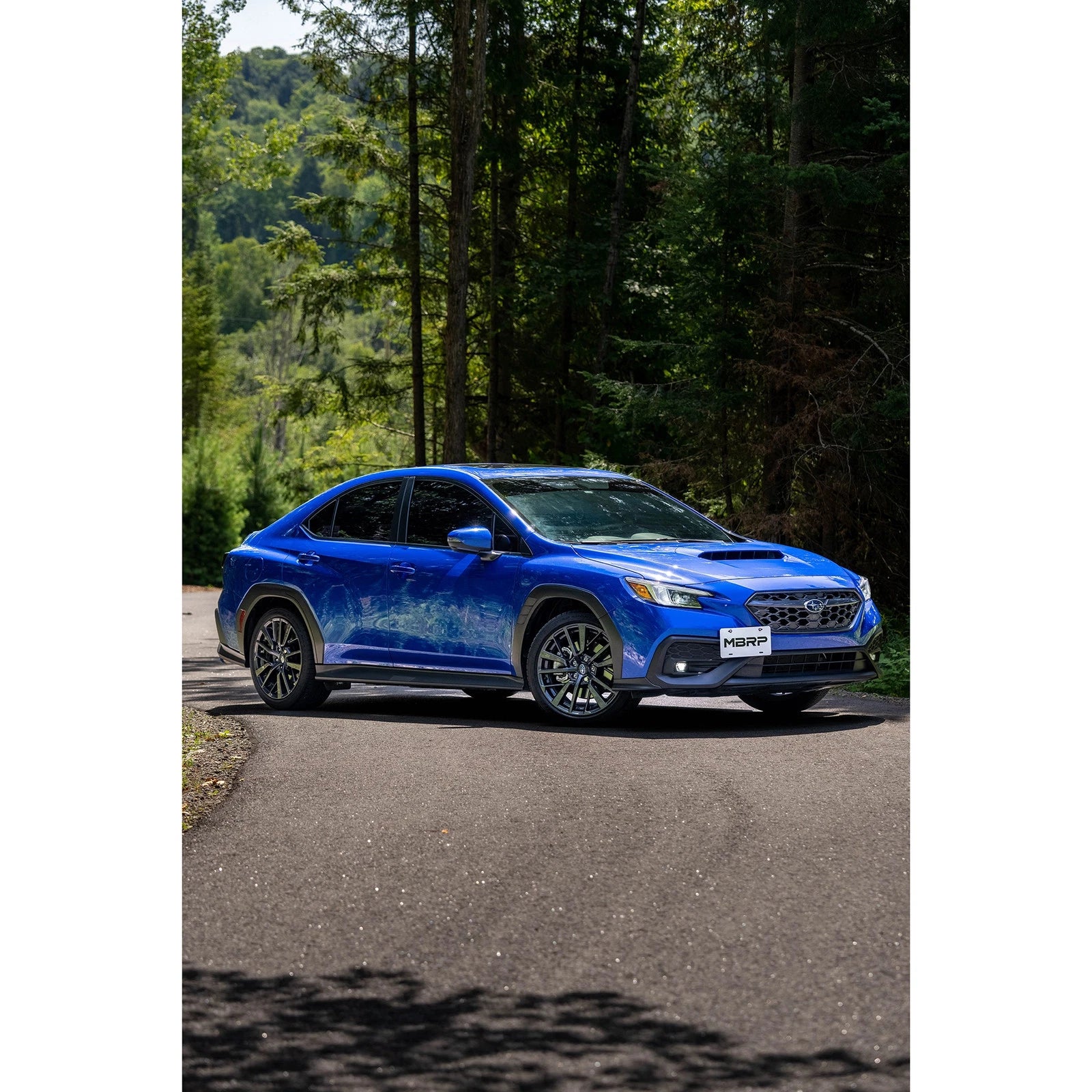 MBRP 2022+ Subaru WRX 3in Cat-Back Dual Split Rear Quad Tips Street Profile Exhaust