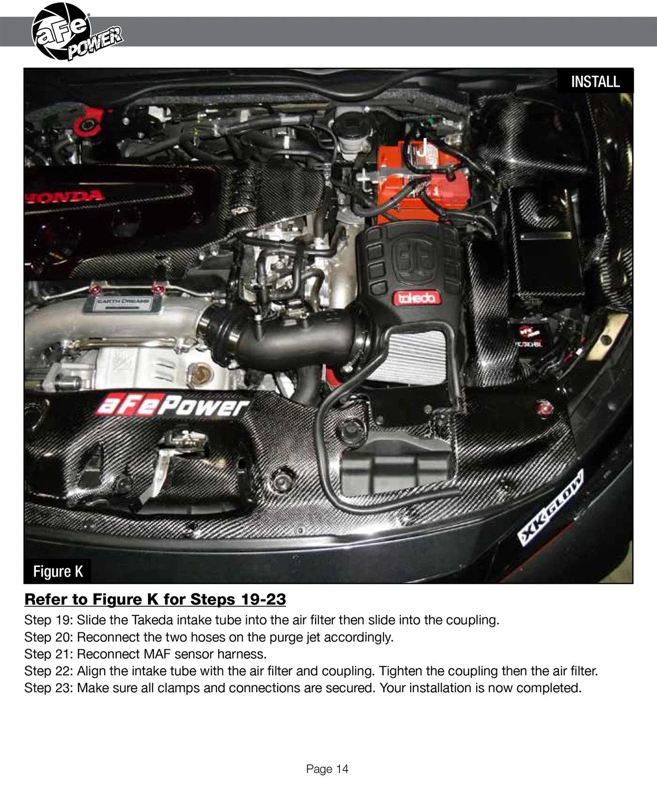 aFe Momentum GT Pro 5R Cold Air Intake System 2017 Honda Civic Type R L4-2.0L (t)