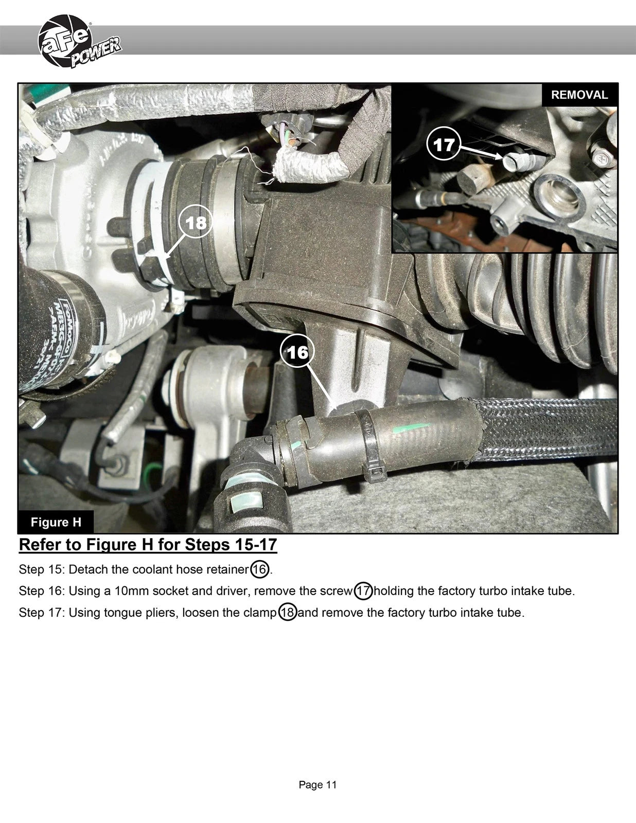 aFe Momentum GT Cold Air Intake System w/ Pro DRY S Filter Ford Bronco 2021 V6-2.7L (tt)