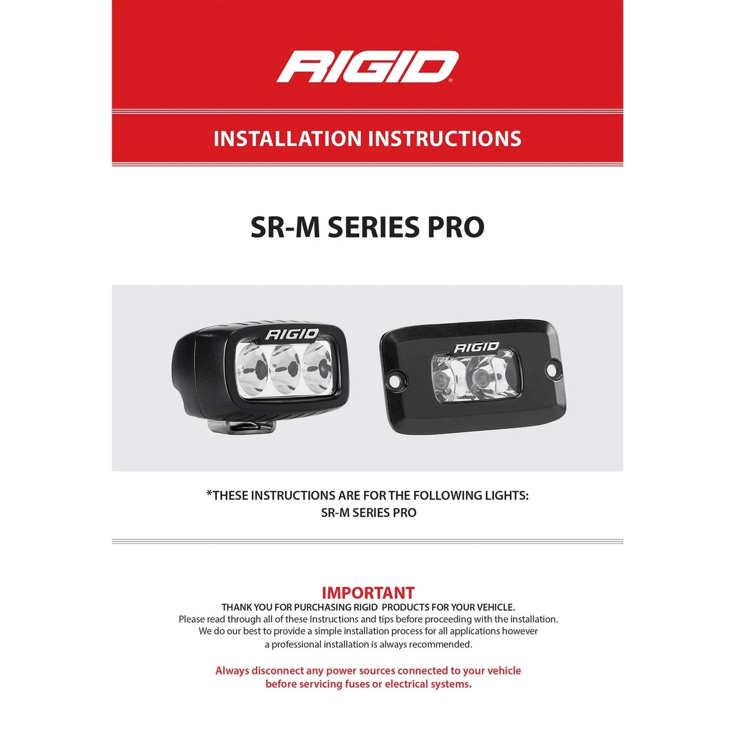 Rigid Industries SRM - Spot