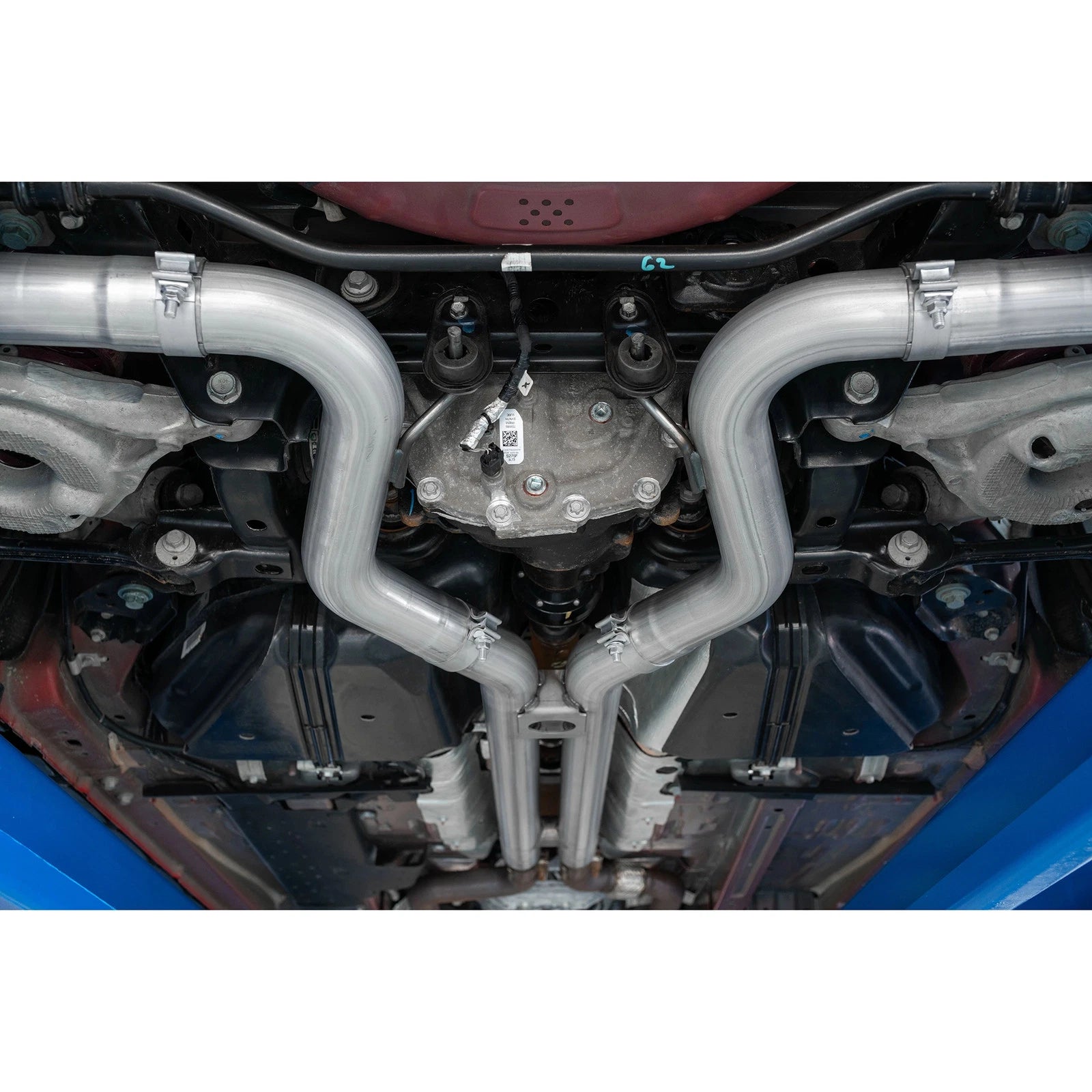 MBRP 18-19 Ford Mustang GT 5.0 3in Dual Split Rear AL Cat Back w/ Quad 4.0in Dual Wall Tips