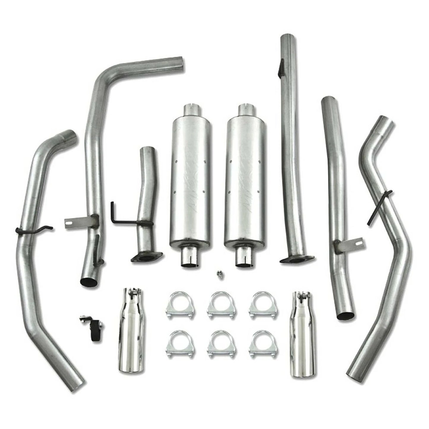 MBRP 2009-2010 Toyota Tundra 5.7L EC-Std. & SB/CC-SB Cat Back Dual Split Rear