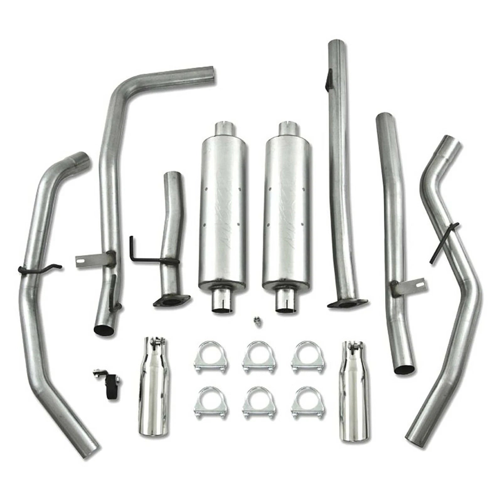 MBRP 2009-2010 Toyota Tundra 5.7L EC-Std. & SB/CC-SB Cat Back Dual Split Rear