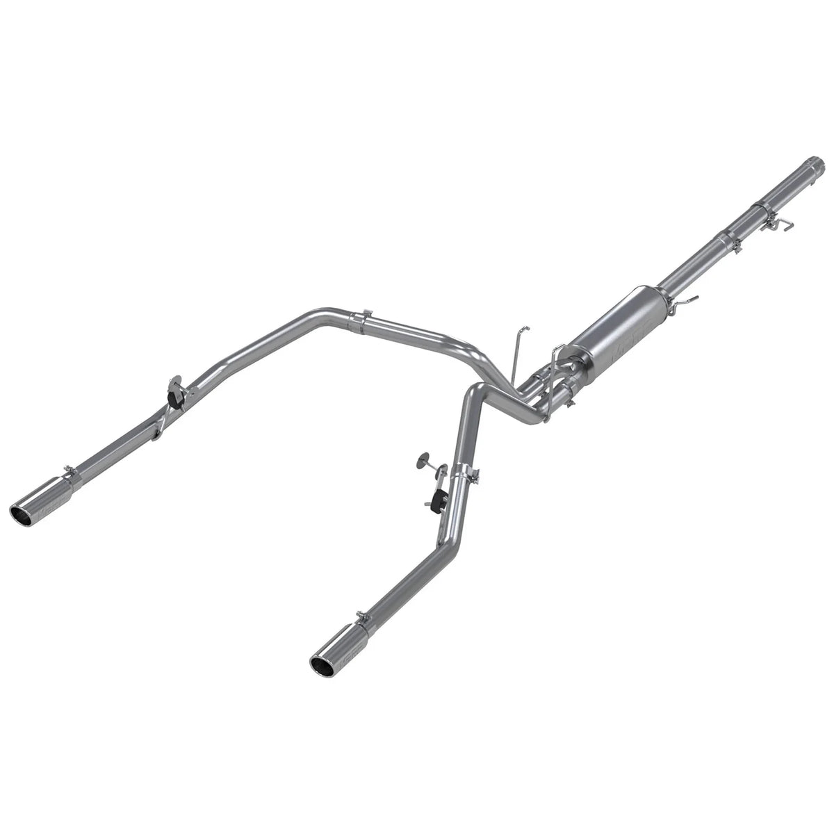 MBRP 2006-2008 Dodge Ram Hemi 1500 5.7L SC/CC-SB Cat Back Dual Split Rear