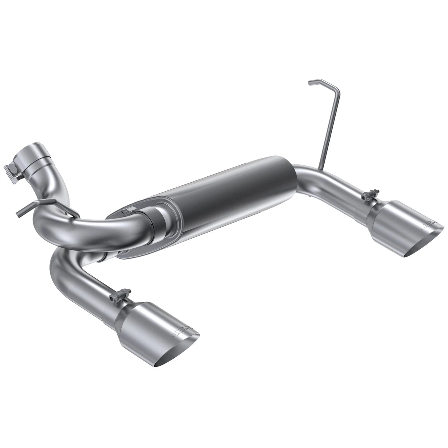 MBRP 07-14 Jeep Wrangler/Rubicon 3.6L/3.8L V6 Axle-Back Dual Rear Exit Aluminum Performance Exhaust