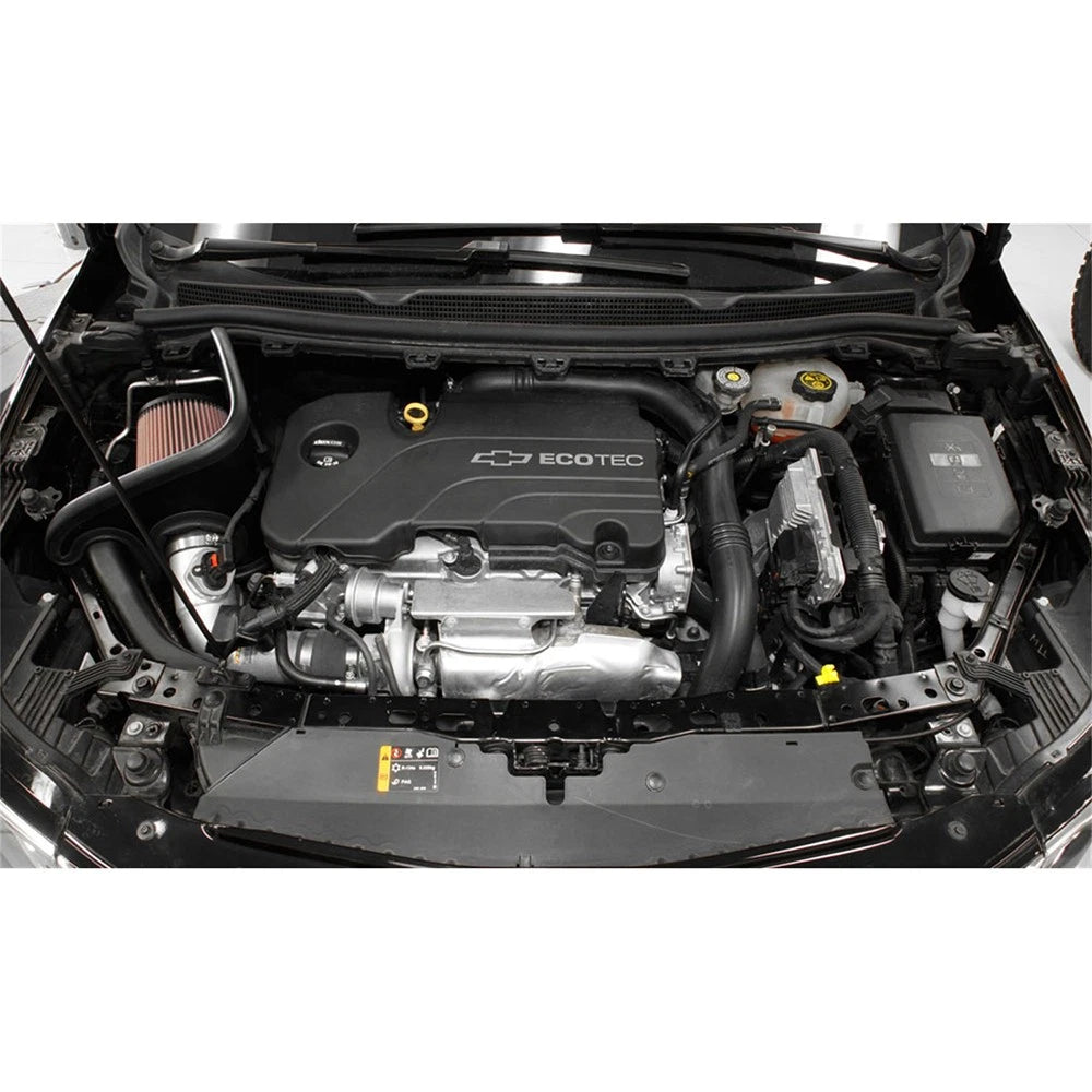 K&N 17-18 Chevy Cruze 1.4L Turbo Silver Typhoon Short Ram Intake