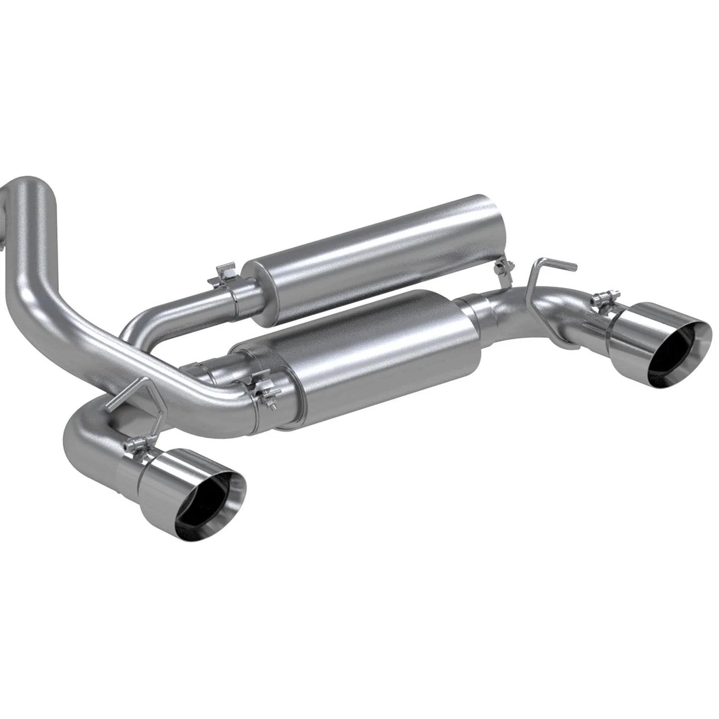 MBRP 2016+ Ford Focus RS 3in Dual Outlet Cat-Back Exhaust T409 SS