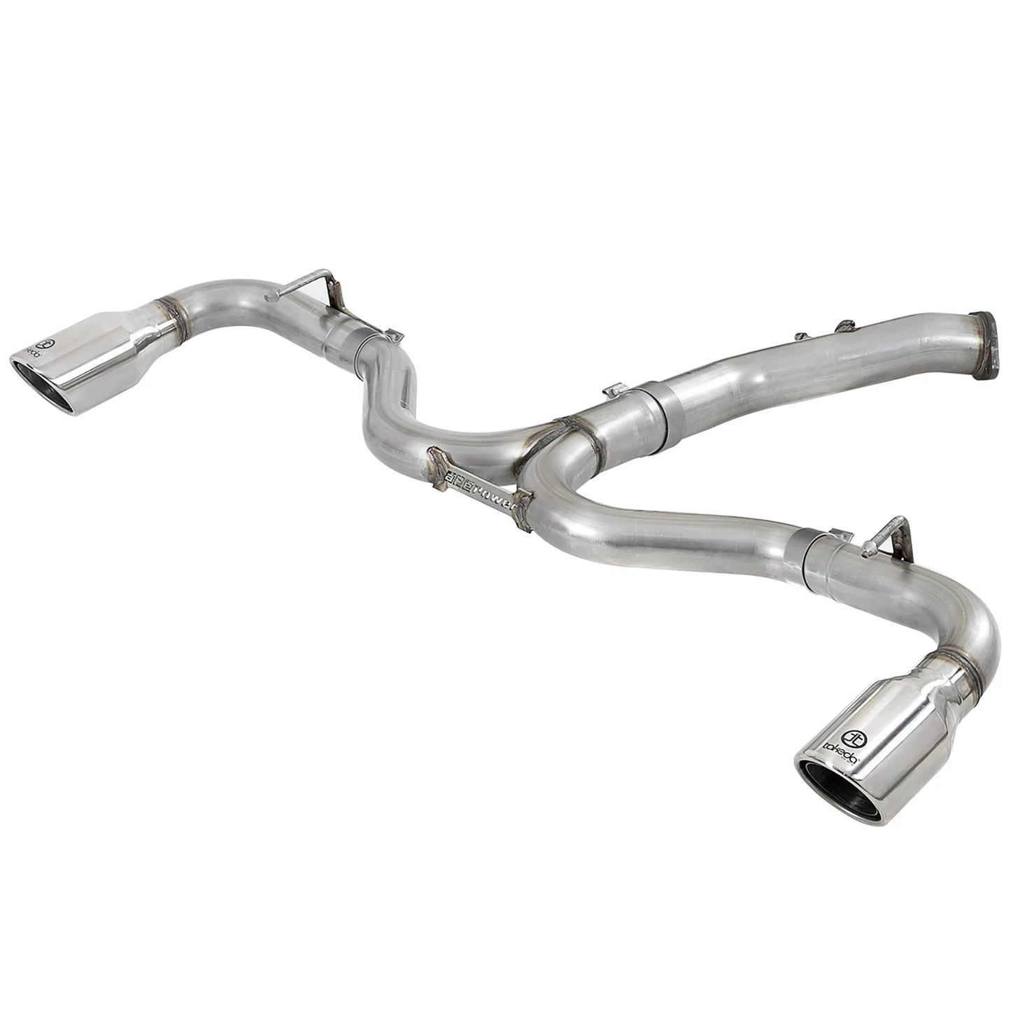 aFe Takeda 3in-2.5in SS Axle-Back Exhaust w/Polished Tips 2018 Hyundai Elantra GT Sport I4-1.6L(t)