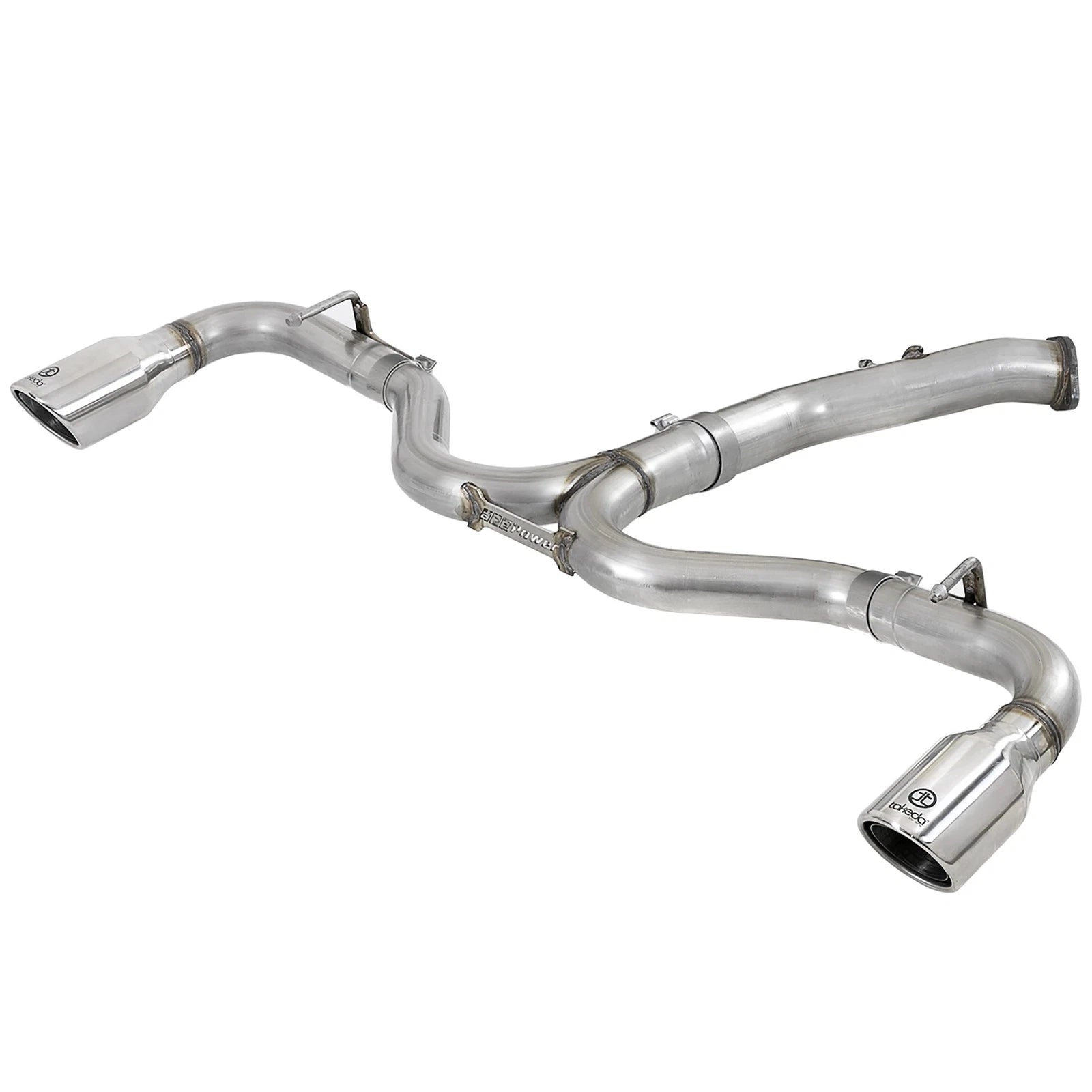 aFe Takeda 3in-2.5in SS Axle-Back Exhaust w/Polished Tips 2018 Hyundai Elantra GT Sport I4-1.6L(t)
