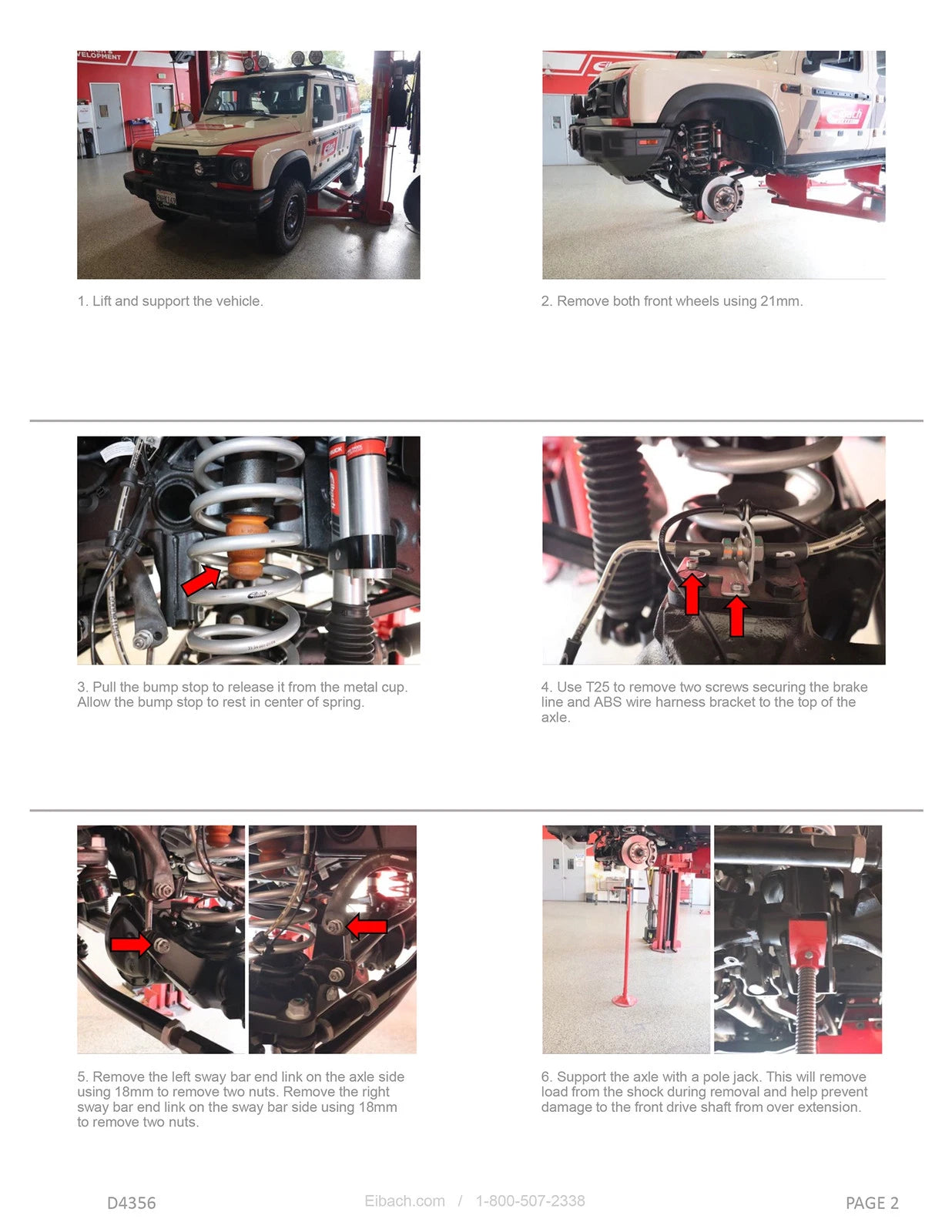 Eibach 24-25 Ineos Grenadier Pro-Lift Kit