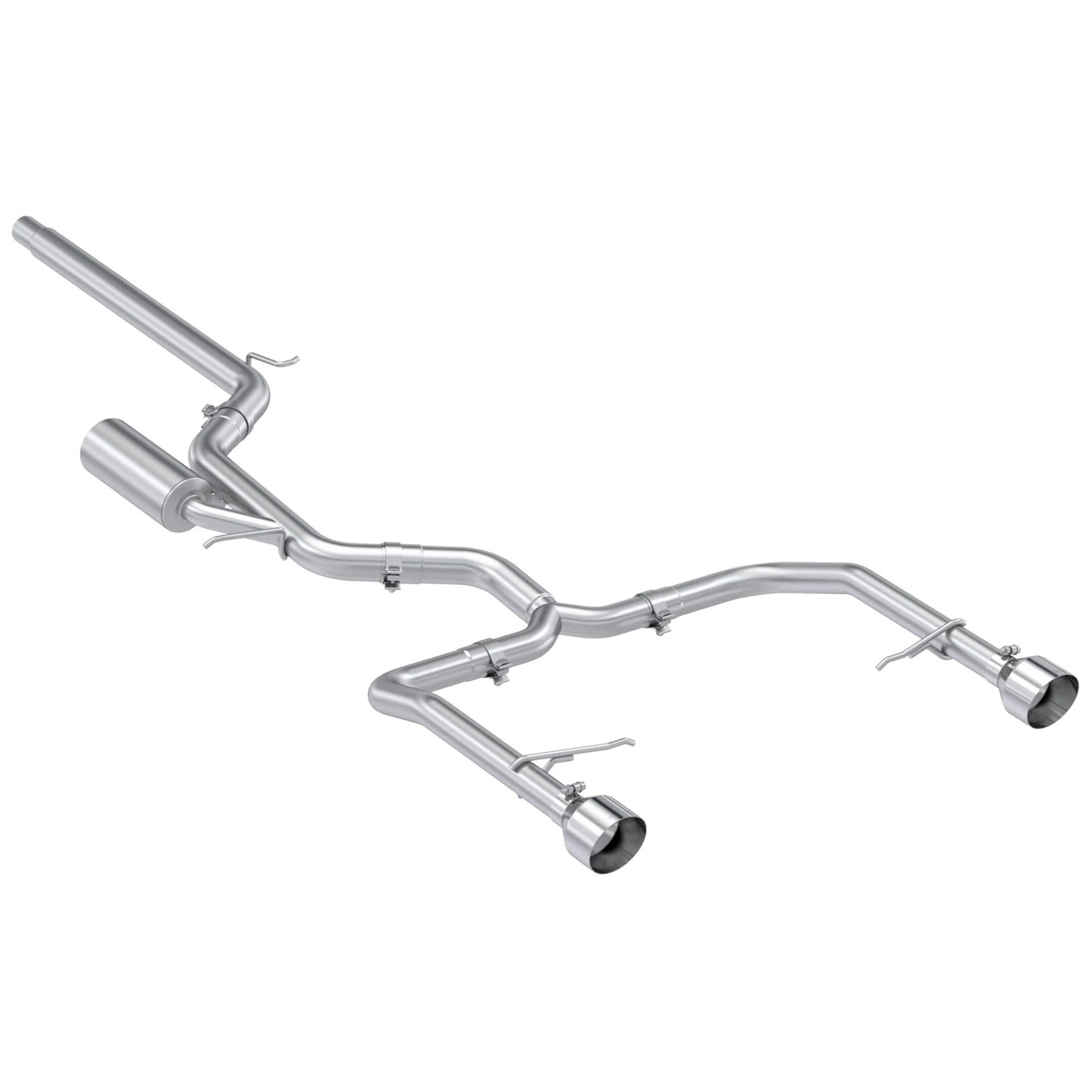MBRP 2022 Volkswagen Jetta GLI 3in/2.5in Cat Back Dual Rear Exit - T304