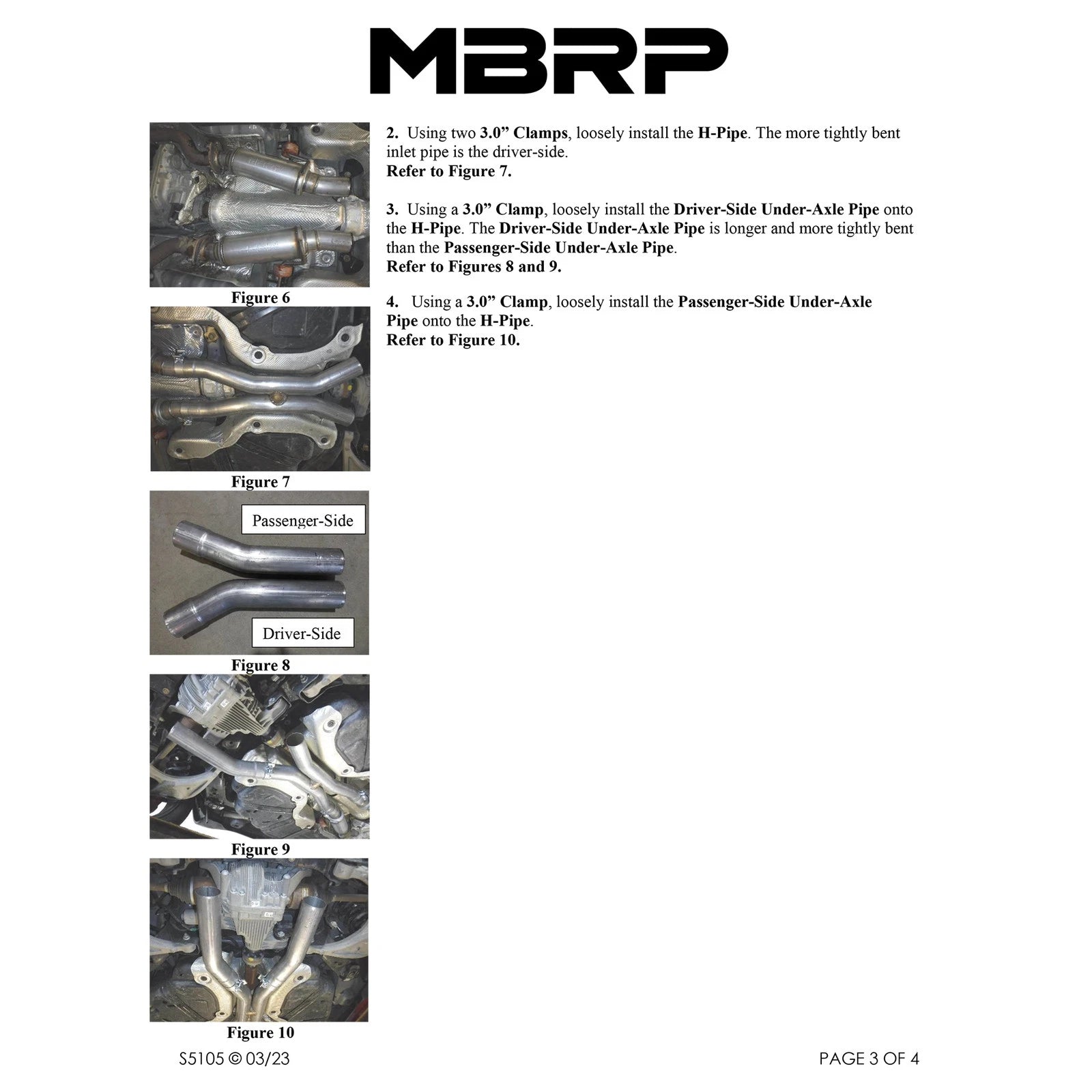 MBRP 18-23 Dodge Durango SRT 6.4L Armor Pro T304 SS 3in Cat Back Exhaust Dual Rear Exit w/ CF Tips