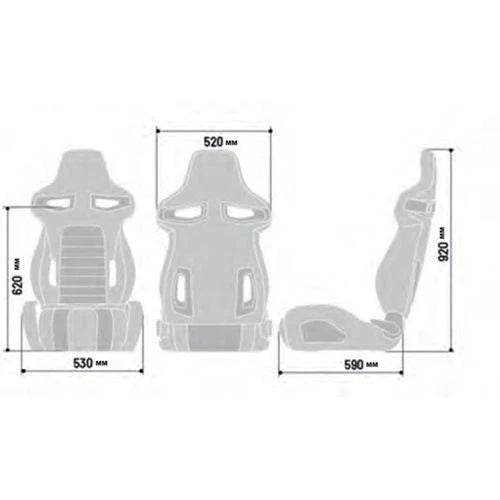 Sparco Seat R333 2021 Black