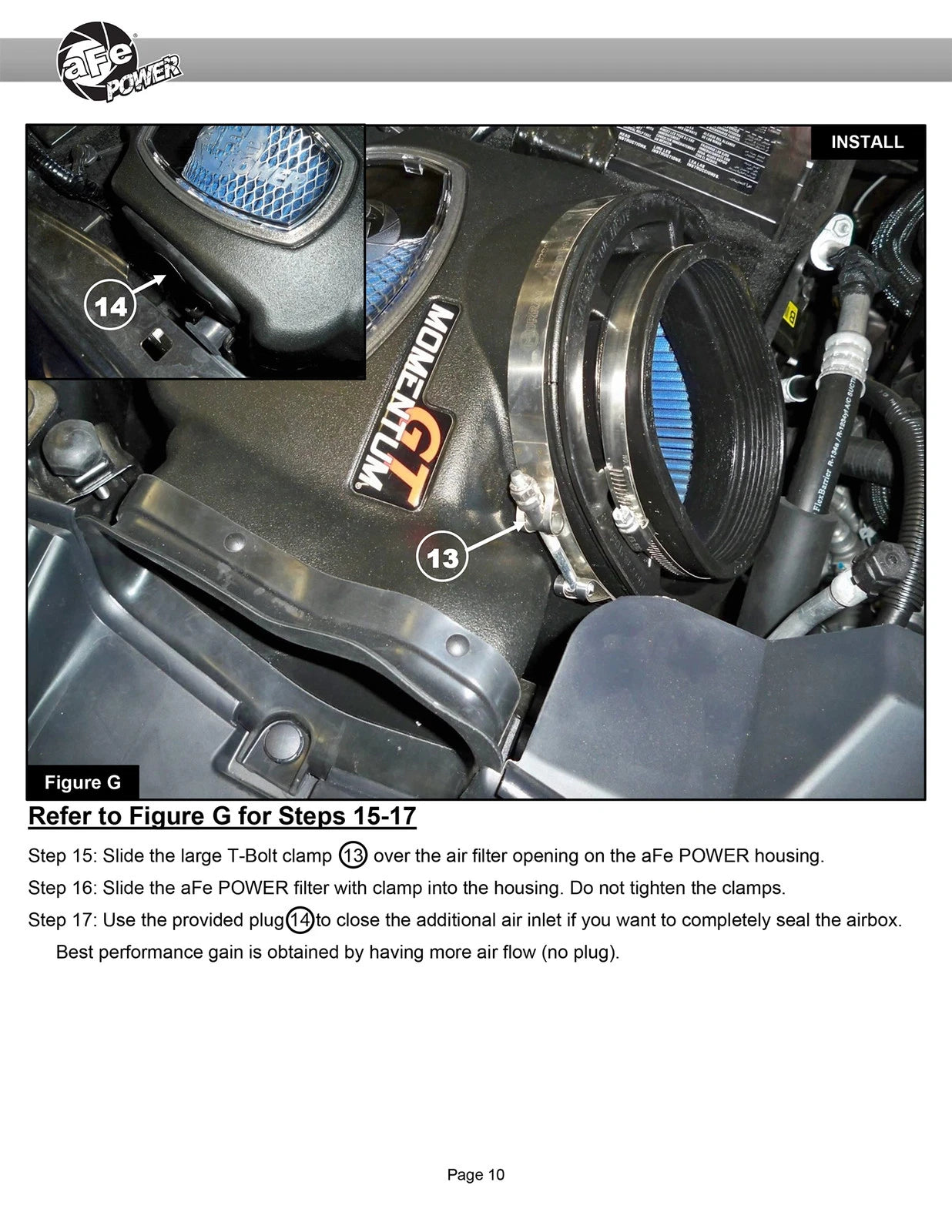 aFe 2023+ Ford F-250/F-350 V8-7.3L Momentum GT Pro 5R Intake System