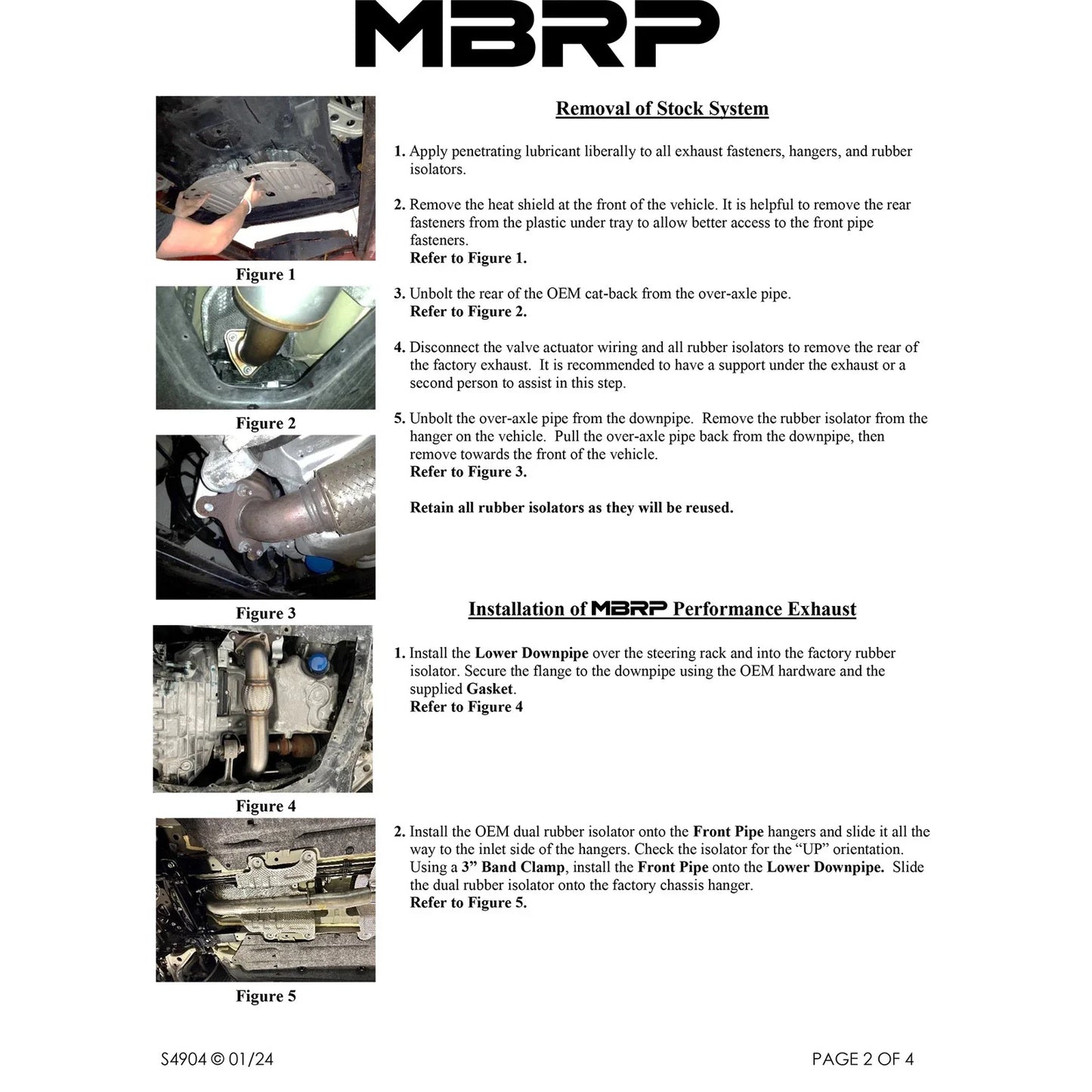 MBRP 2024+ Acura Integra Type-R T304 SS 3in Cat-Back Triple Center Outlet Exhaust w/Burnt Tips