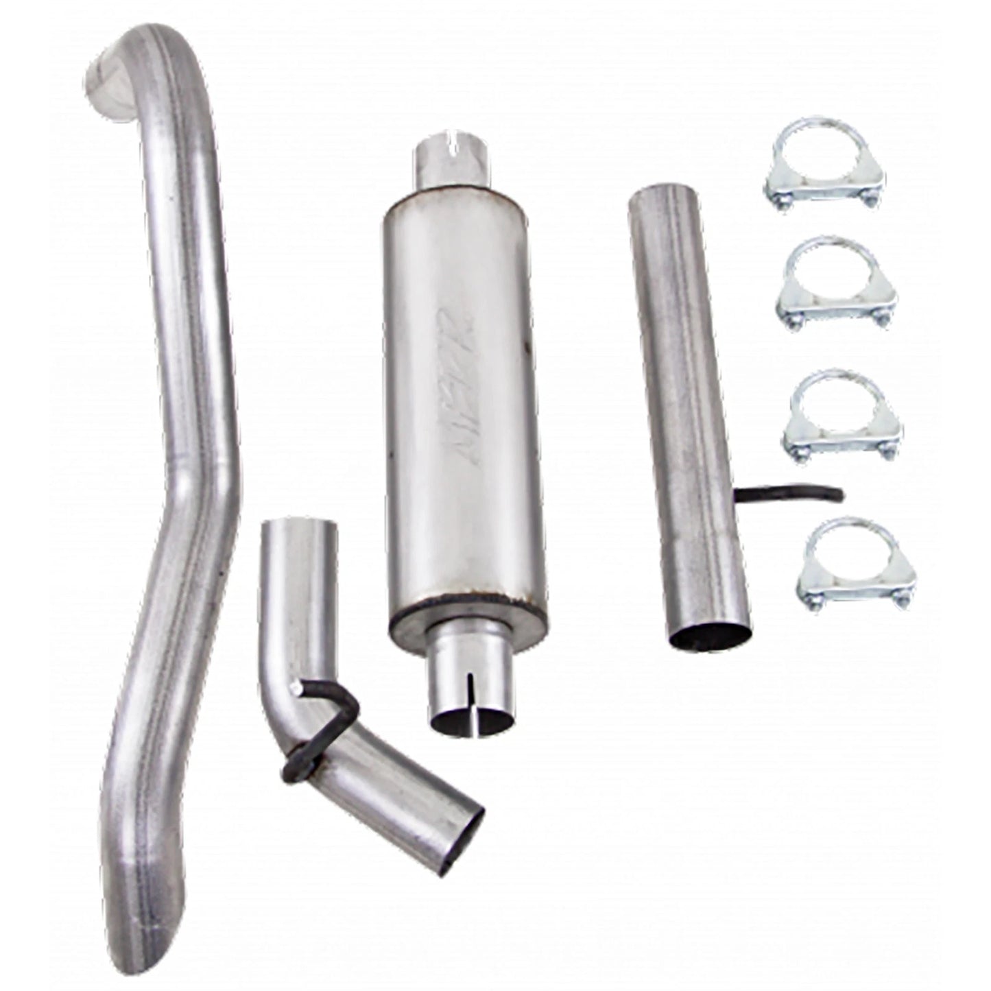 MBRP 12 Jeep Wrangler/Rubicon 3.6L V6 Cat Back Single Rear Exit Off-Road 409 Exhaust