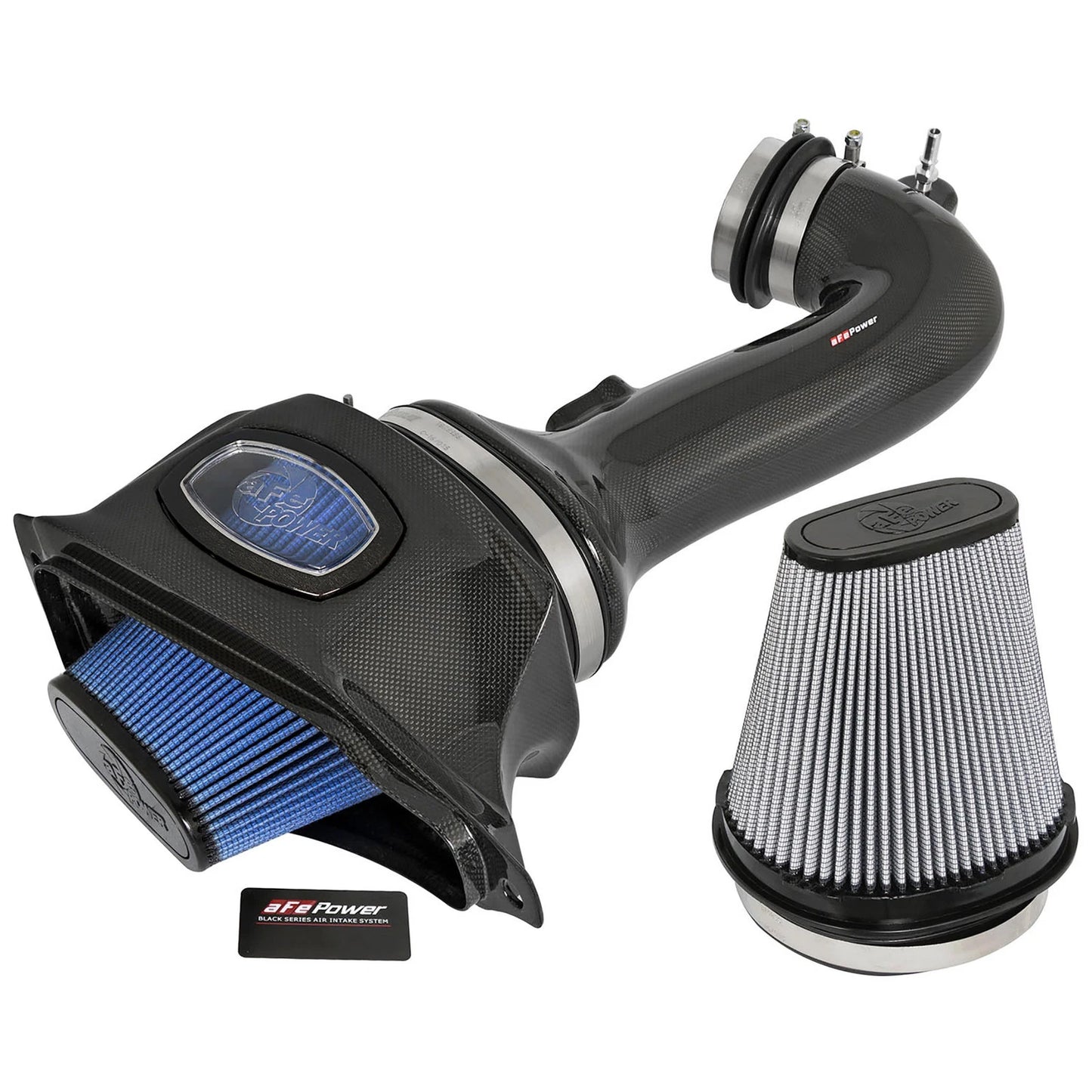 aFe Momentum Carbon Fiber Cold Air Intake System PDS/P5R 15-16 Chevrolet Corvette Z06 V8-6.2L