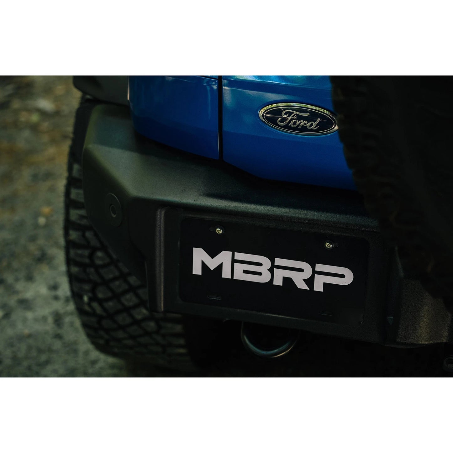 MBRP 2021-2023 Ford Bronco 2.3L/2.7L Stainless Steel 3in Cat-Back, Single High Clearance Rear Exit