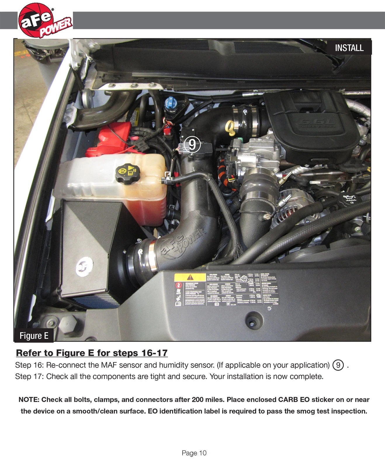 aFe Magnum FORCE Stage-2 Pro DRY S Intake System 11-15 GM Diesel Trucks V8 6.6L (td) LML