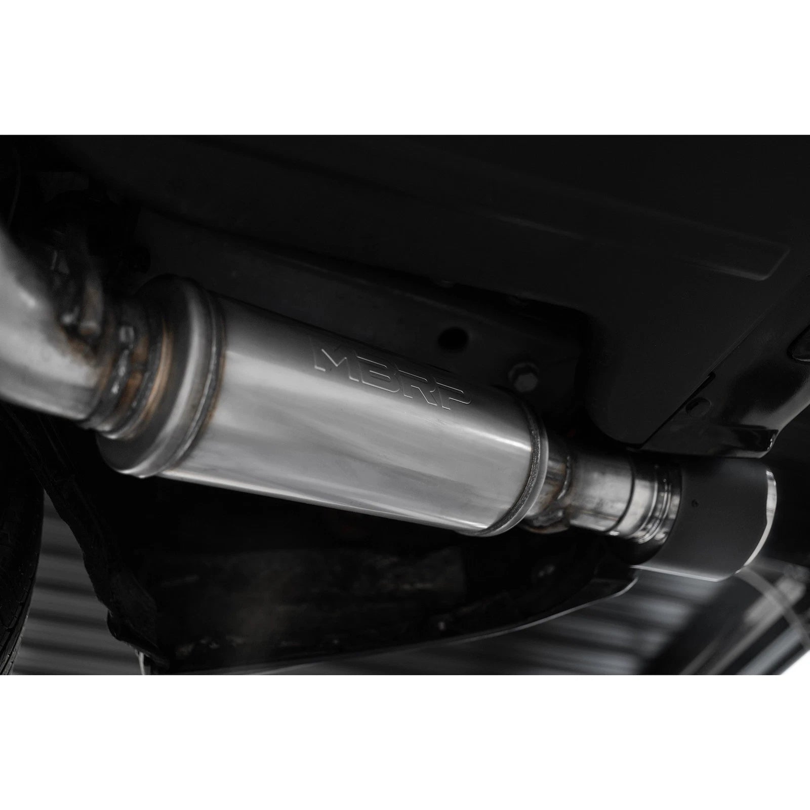 MBRP 2012+ Jeep Grand Cherokee SRT 6.4L 3in Dual Rear Exit T304SS Catback Exhaust - CF Tips