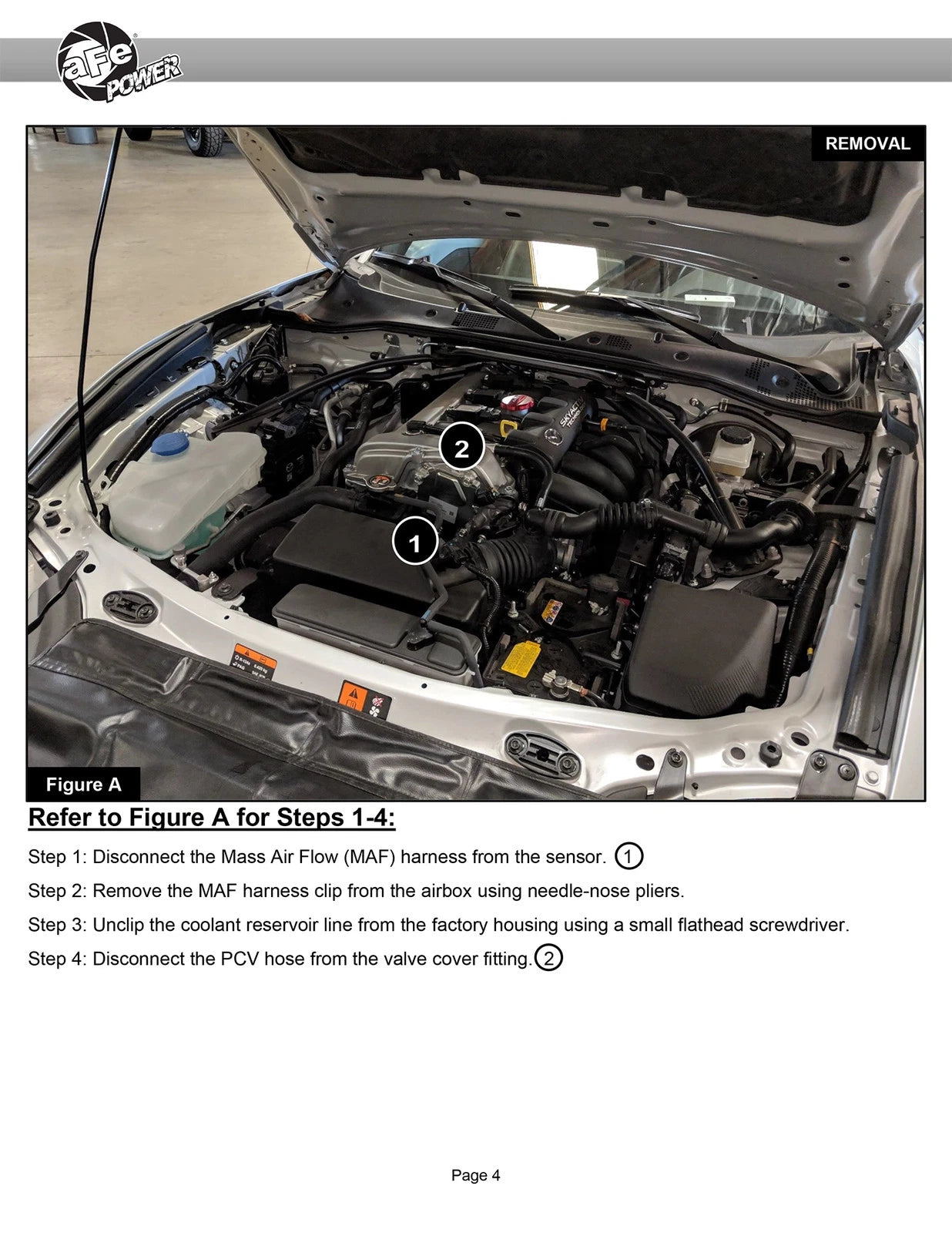 aFe Takeda Rapid Induction Cold Air Intake System w/ Pro 5R Mazda MX-5 Miata (ND) 16-19 L4-2.0L