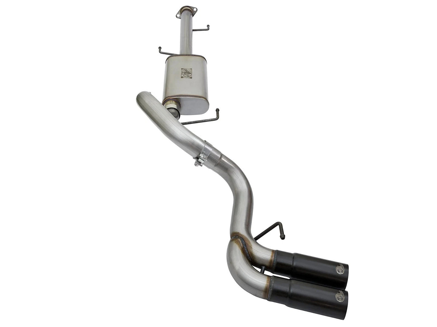aFe Rebel Series 3in Stainless Steel Cat-Back Exhaust System w/Black Tips 07-14 Toyota FJ Cruiser