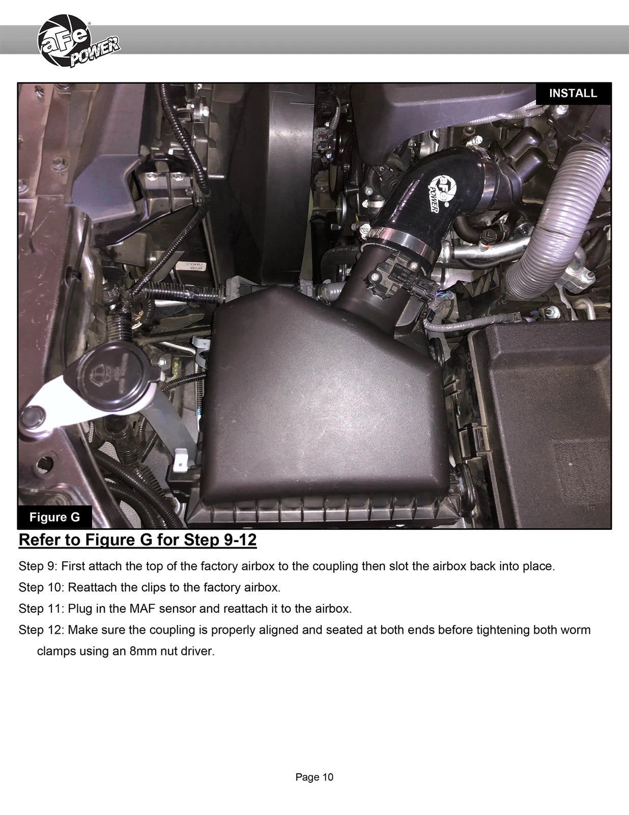 aFe Super Stock Induction System Pro DRY S Media Jeep 22-23 Toyota Tundra V6-3.4L (tt)