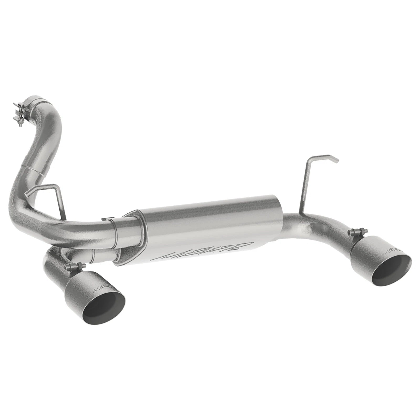 MBRP 2018+ Jeep Wrangler (JL) 3.6L V6 Dual Rear Exit Axle Back AL Exhaust System