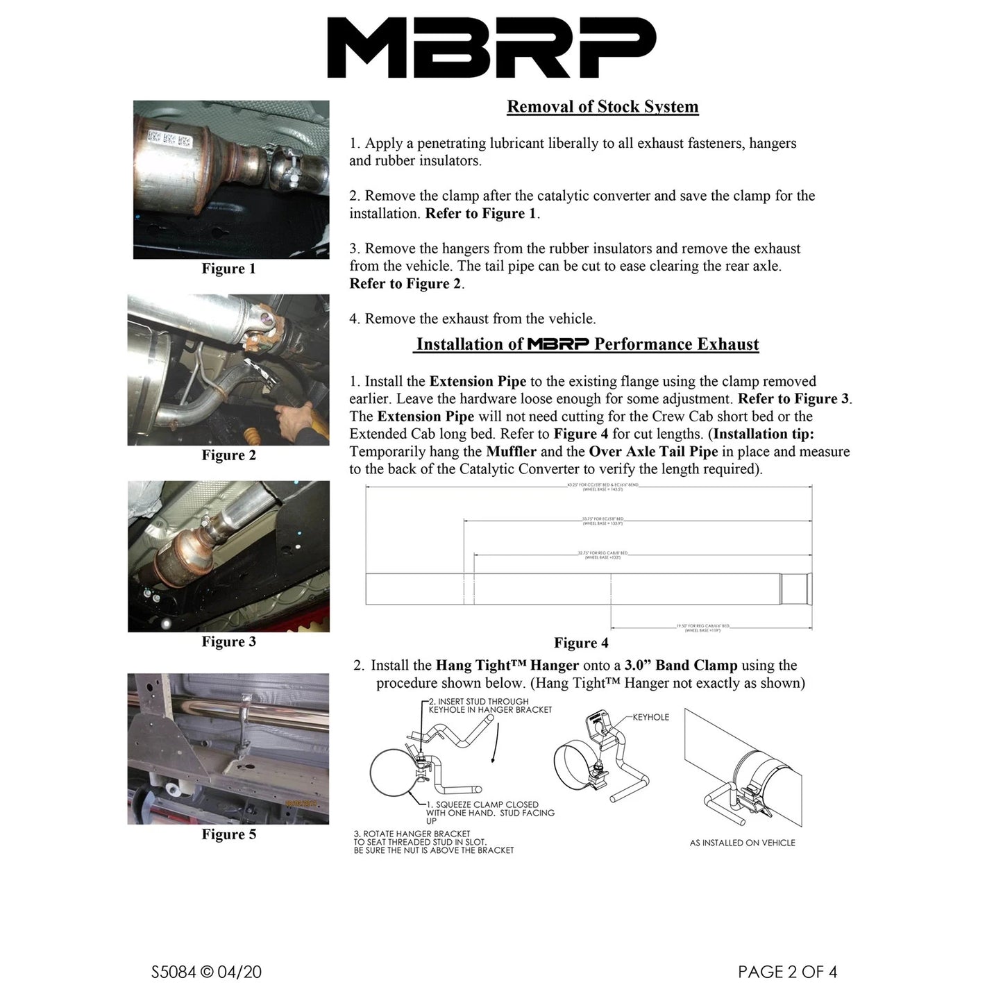 MBRP 14 Chevy/GMC 1500 Silverado/Sierra 4.3L V6/5.3L V8 Dual Split Rear T409 3in Cat Back Exhaust