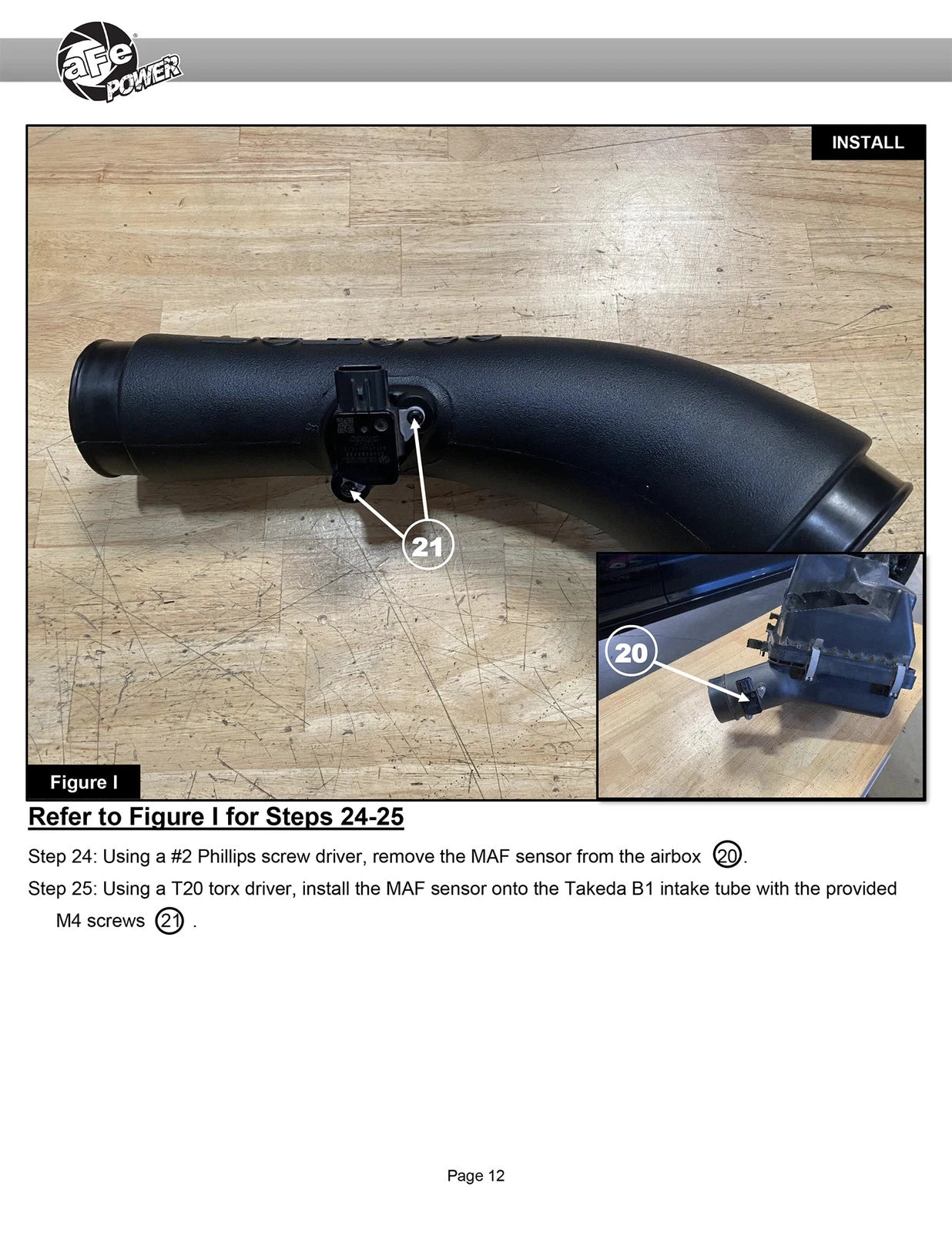 aFe Takeda Momentum Pro DRY S Cold Air Intake System 12-16 Subaru Impreza H4-2.0L