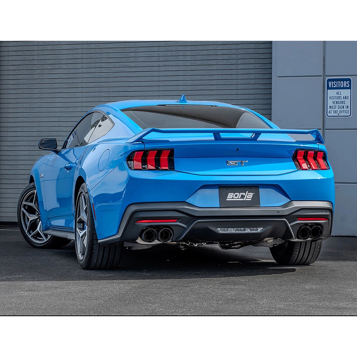 Borla 2024 Ford Mustang GT 5.0L V8 w/ Active Exhaust ATAK Cat-Back Exhaust System - Carbon Fiber