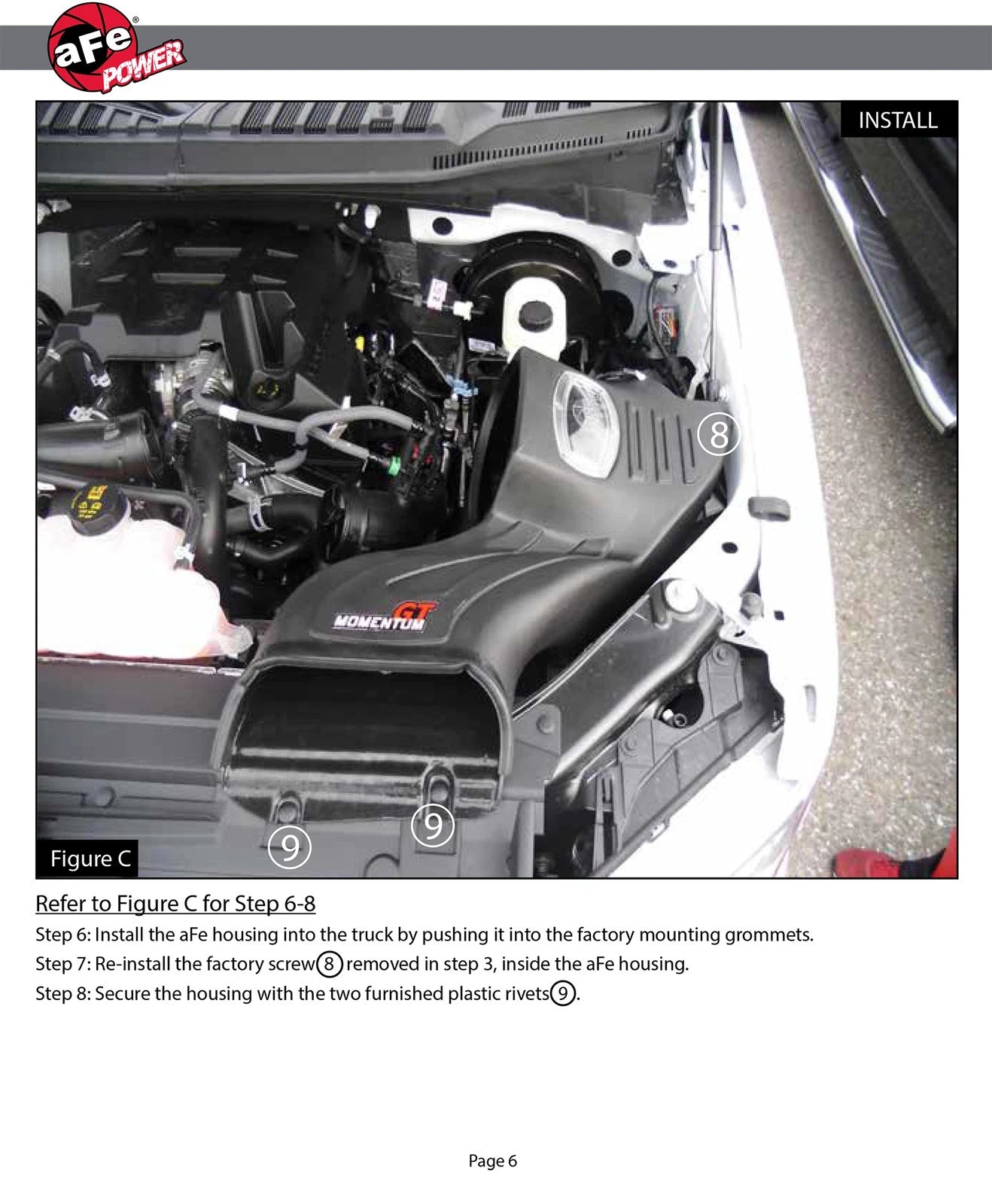 aFe Momentum GT Pro 5R Intake System 2016 Ford F-150 EcoBoost V6-2.7L/3.5L (tt)