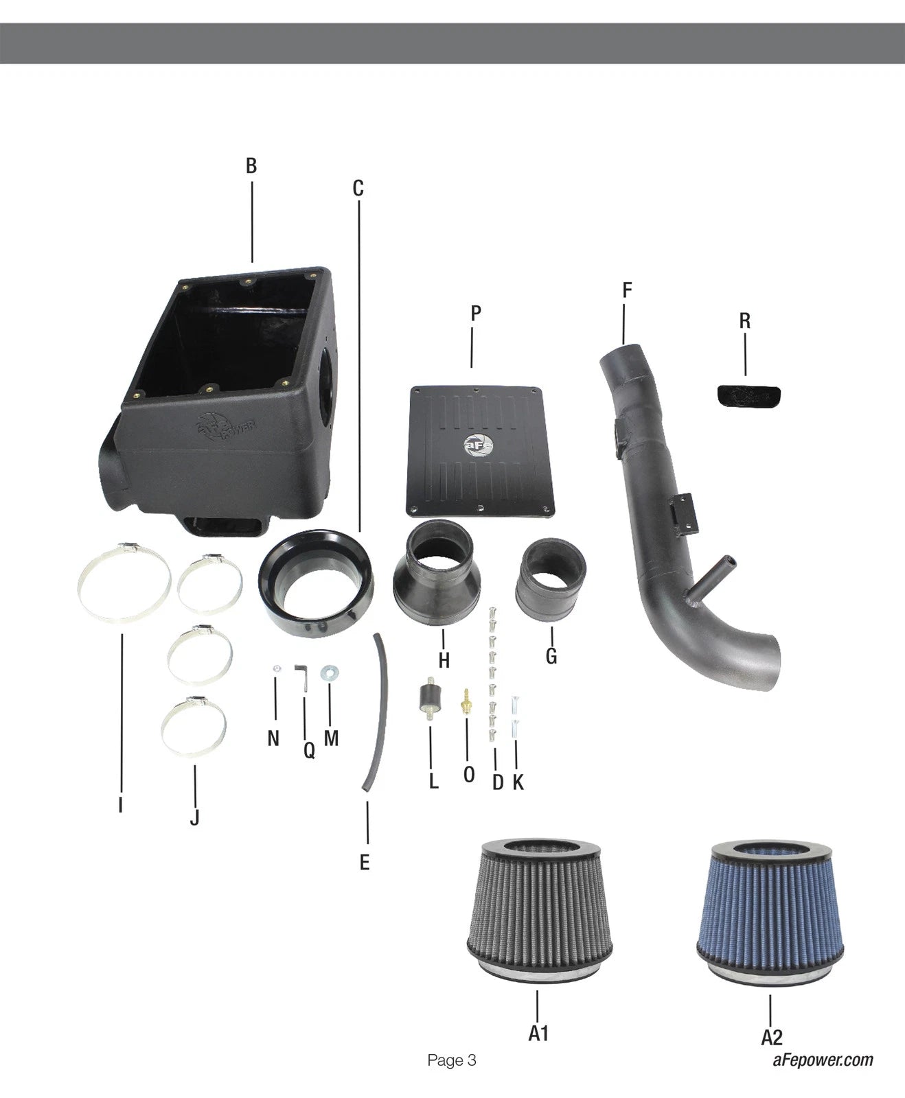 aFe MagnumFORCE Intake Stage-2 Si Pro Dry S 05-15 Toyota Tacoma 2.7L