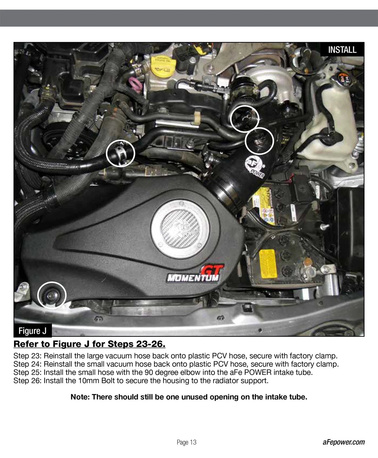 aFe Momentum GT Pro DRY S Cold Air Intake System 17-18 Fiat 124 Spider I4 1.4L (t)