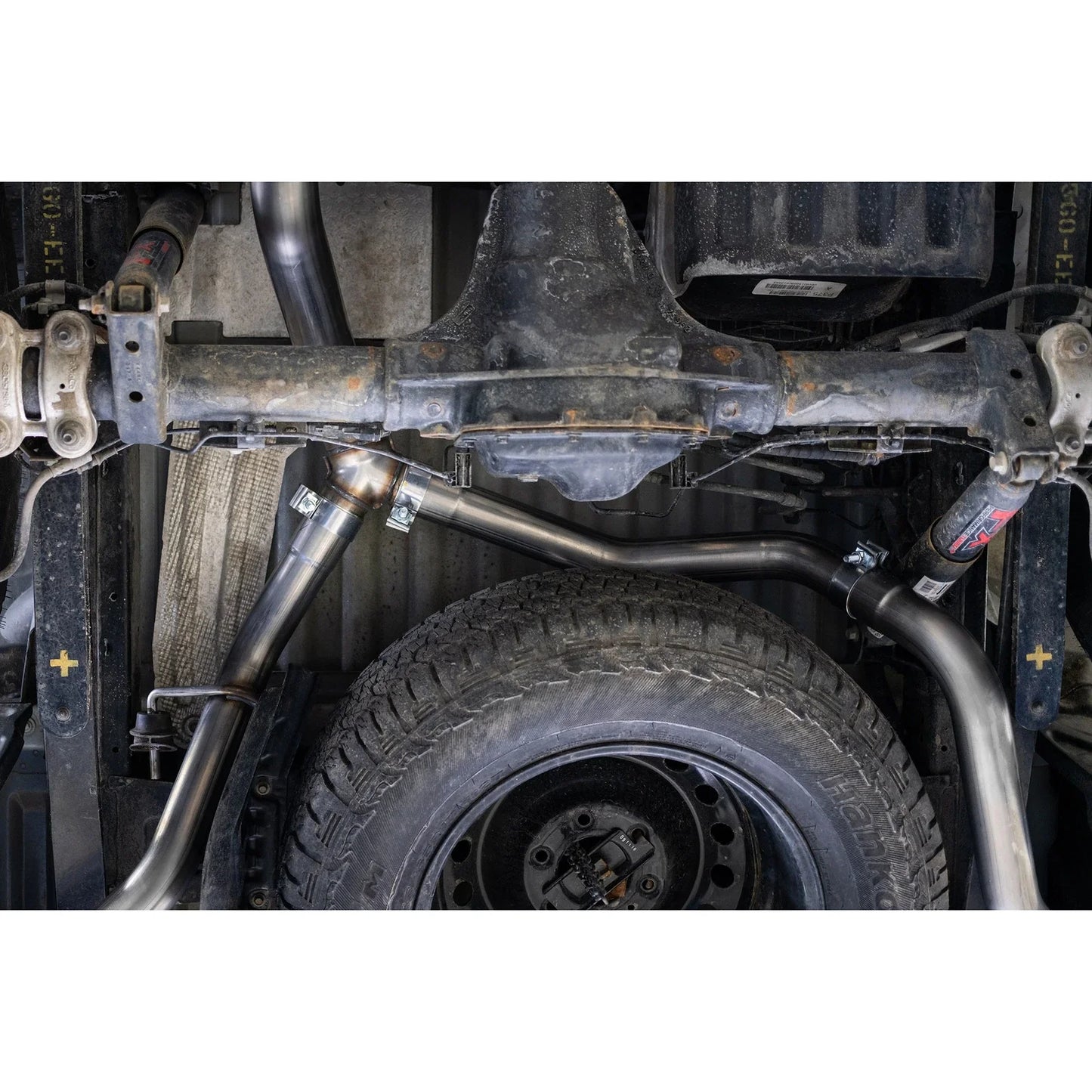 MBRP 19-20 Ford Ranger 2.3L 3 in Dual Split Rear Exit 4 in Tips AL Cat Back