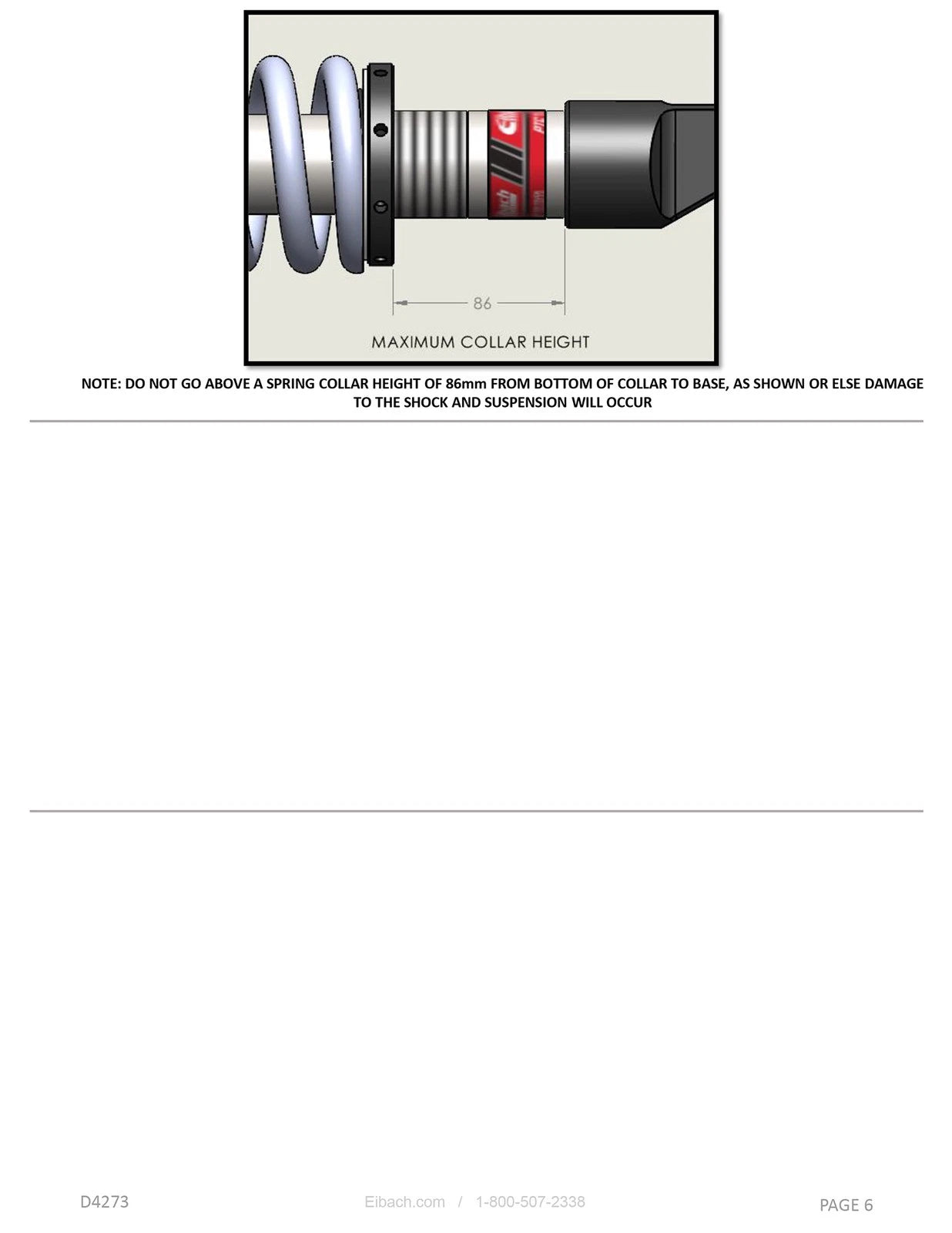 Eibach Pro-Truck Coilover 2.0 Front for 24-25 Toyota Tacoma 2WD/4WD