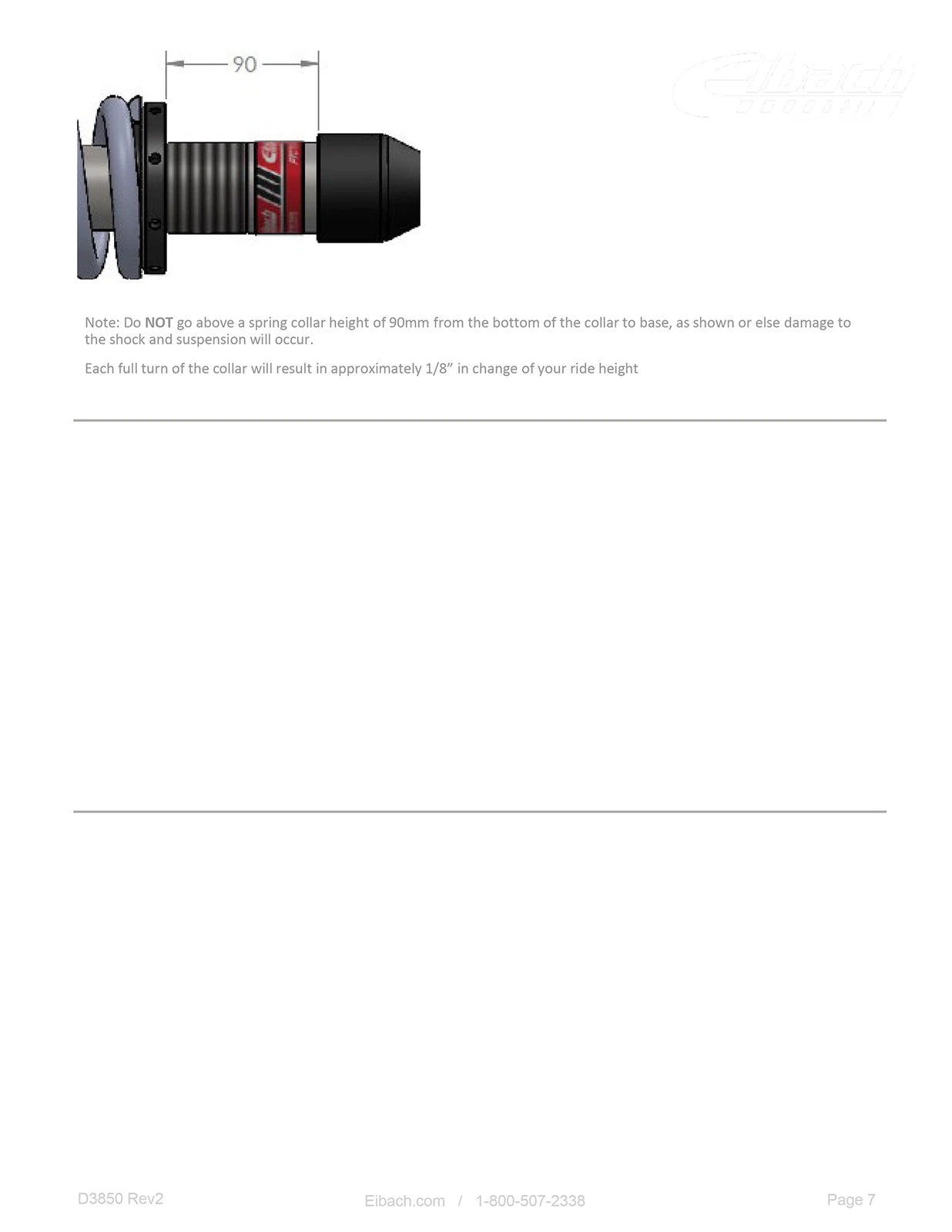 Eibach Pro-Truck Coilover 2.0 Front for 15-20 Ford F-150 4WD